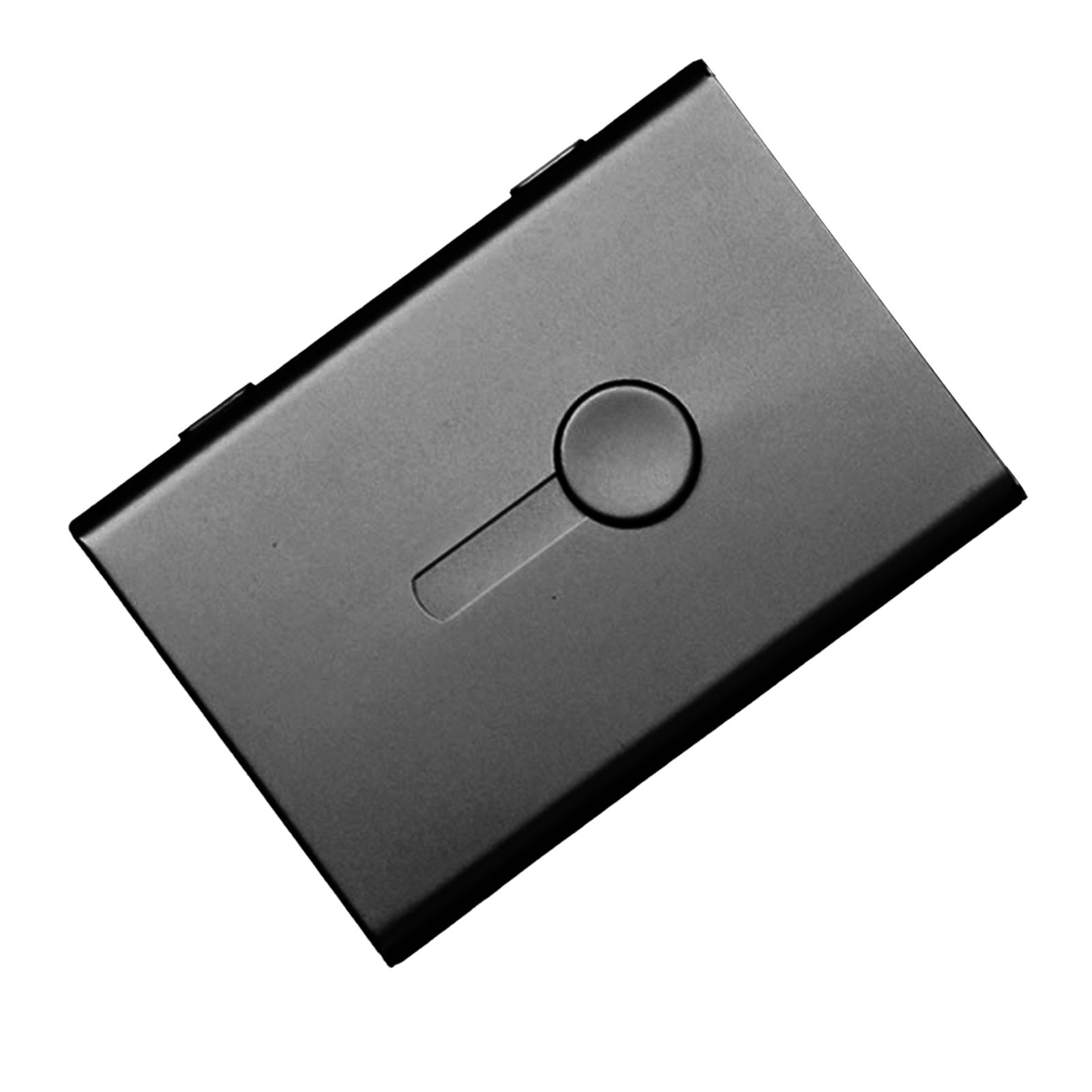 Thumb Drive Business Card Holder Anodized Aluminum Alloy Matte Portable Slim view 5