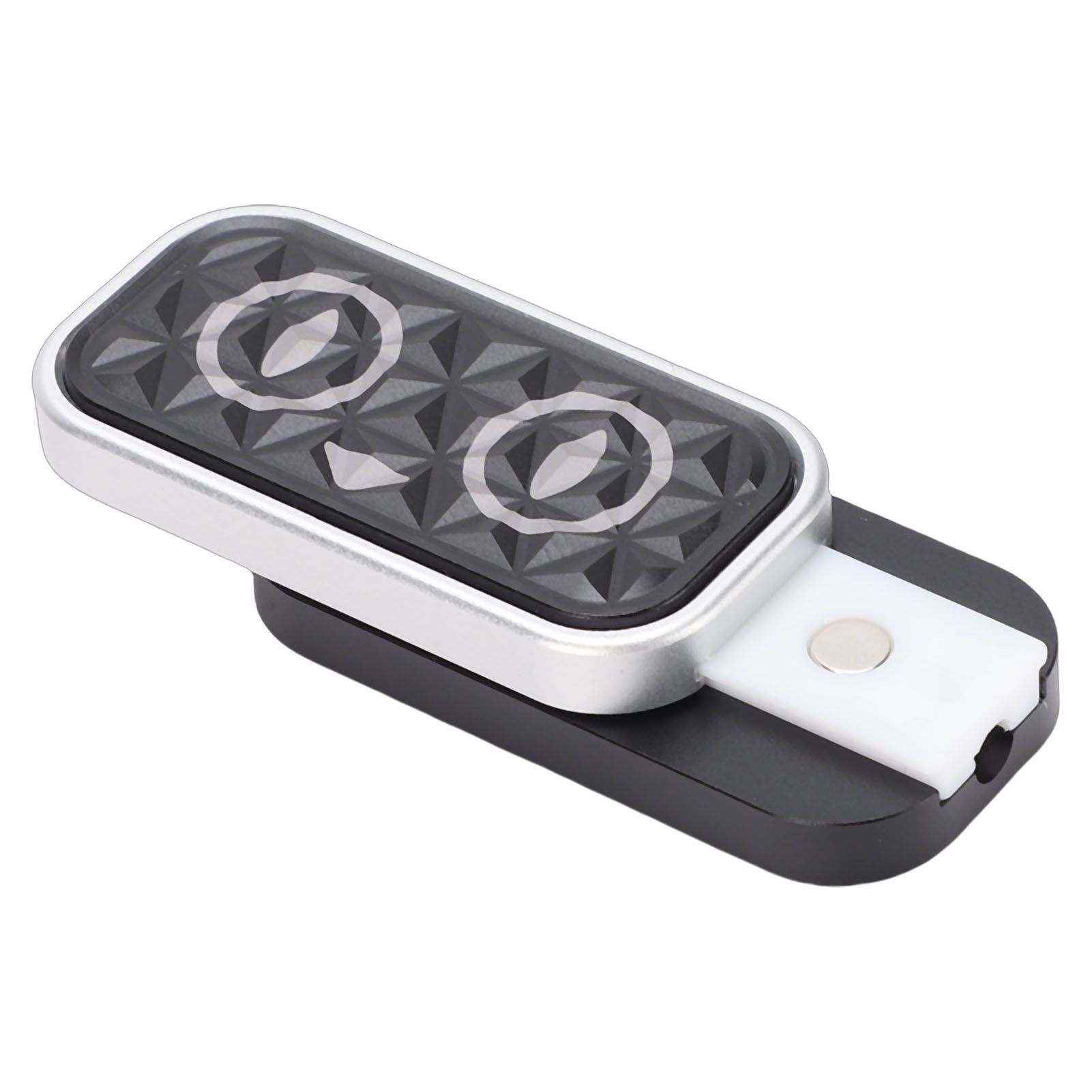 Mechanical Slider Aluminum Alloy Push Card Magnetic Toy Portable Haptic Finger view 3