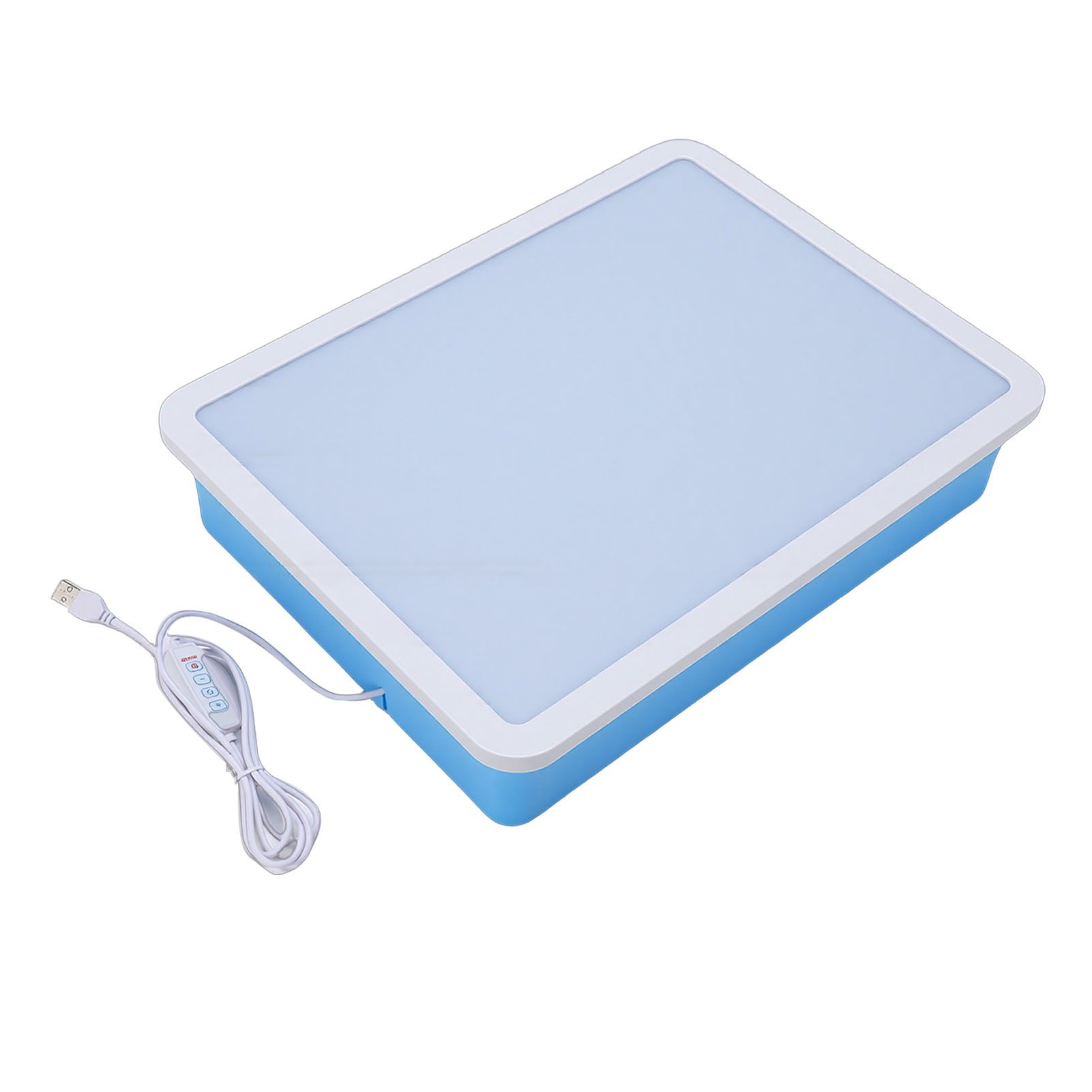 USB Sand Painting Light Box 3 Colors 10 Brightness Levels Portable LED Sensory view 8