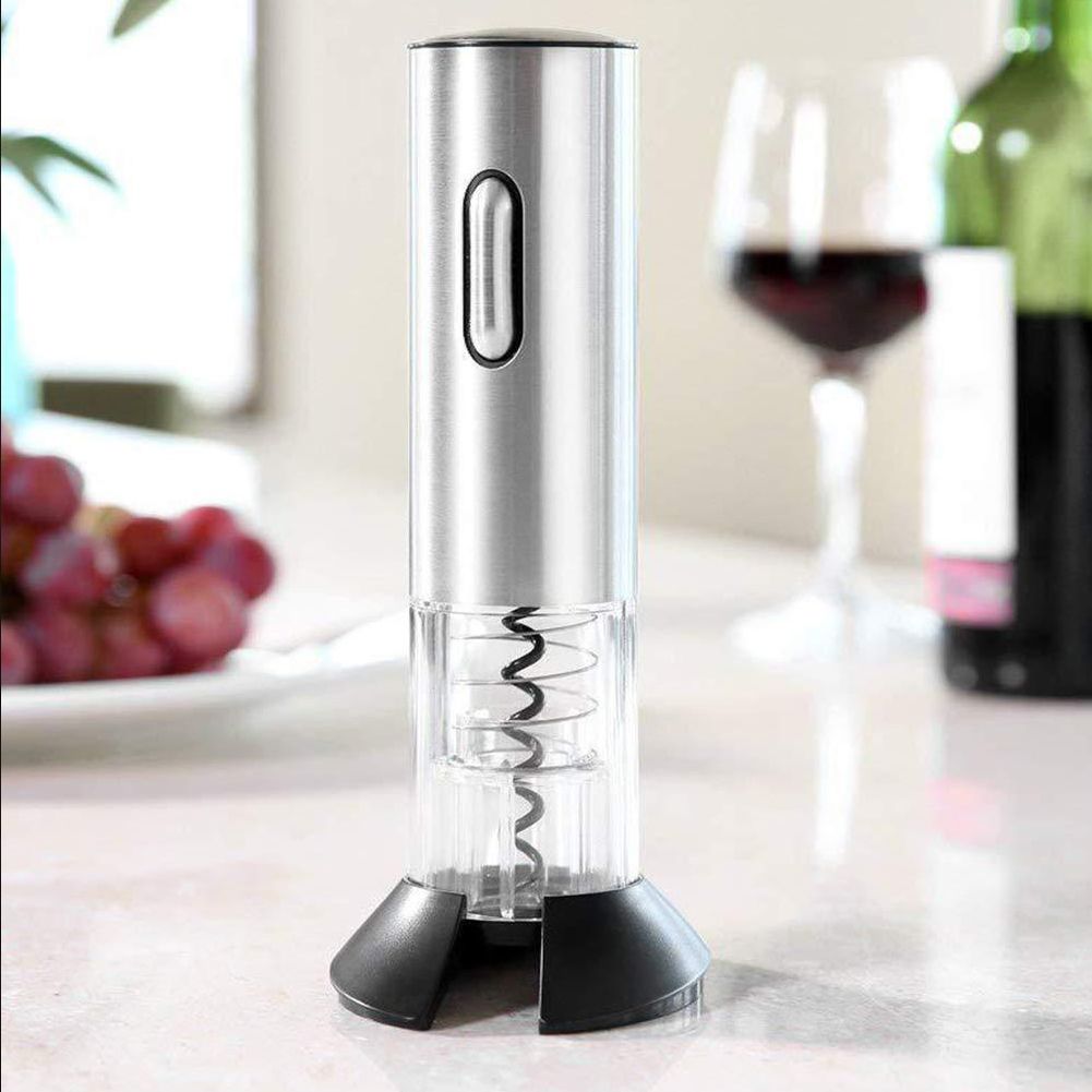 Stainless Steel USB Rechargeable Smart Electric Wine Opener Automatic Bottle view 5