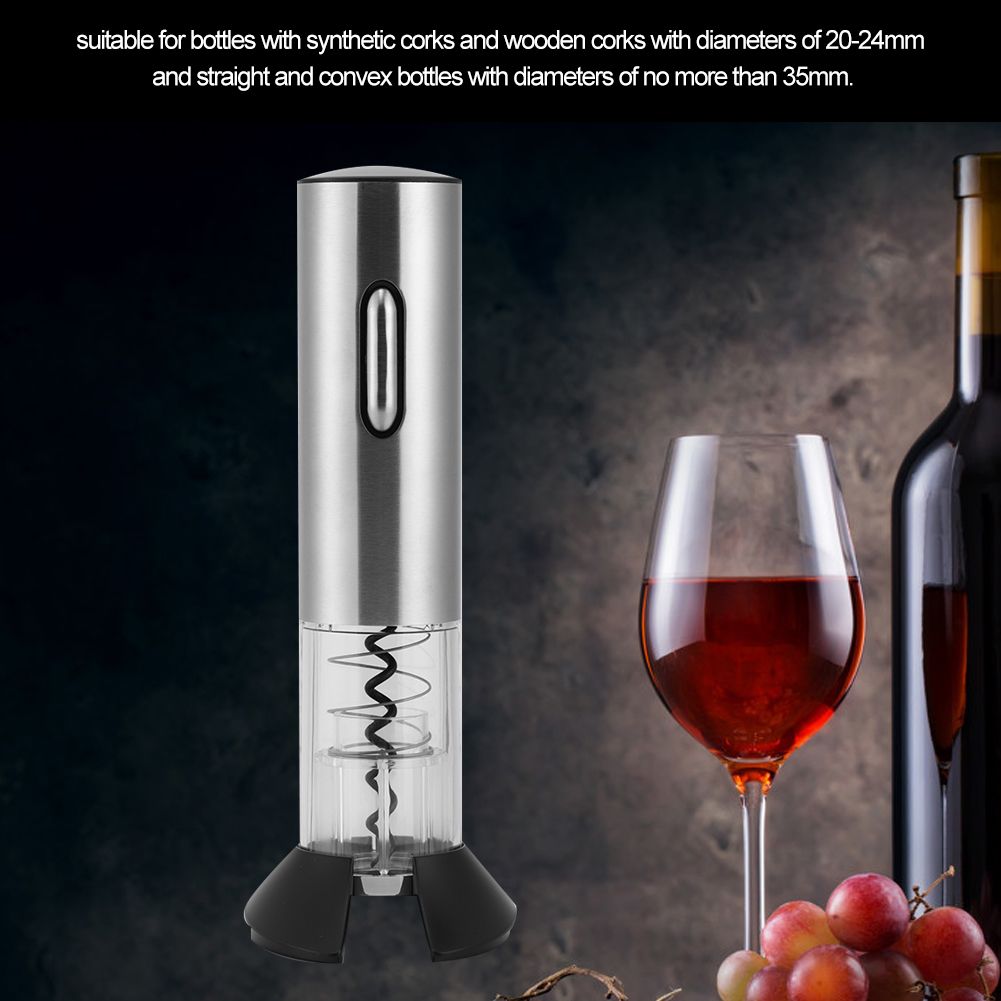 Stainless Steel USB Rechargeable Smart Electric Wine Opener Automatic Bottle view 9