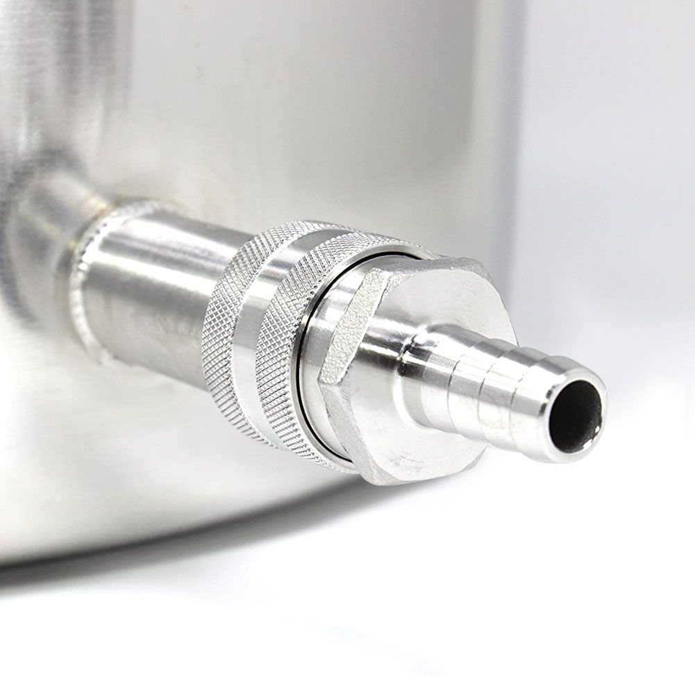 Stainless Steel G1/2in Thread Quick Connector Beer Barrel Connector Adapter view 5