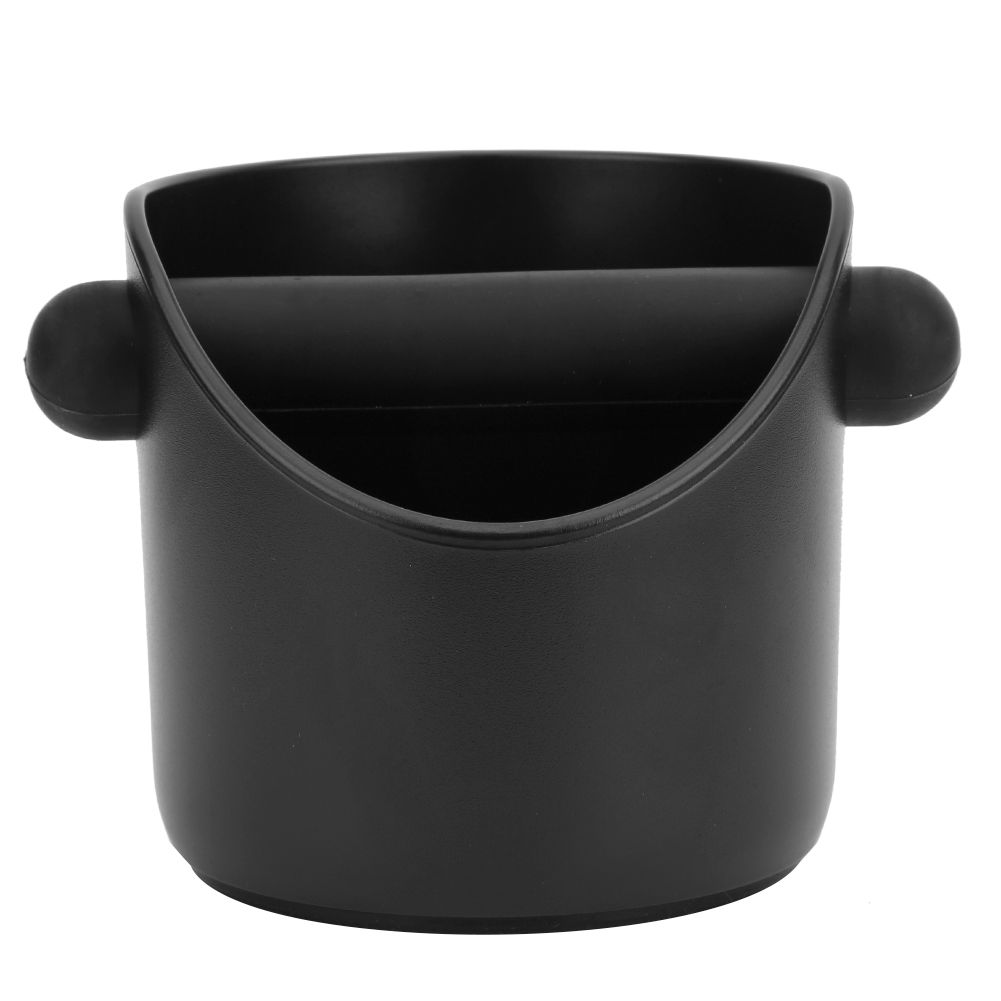 Coffee Knock Box Anti-Slip Coffee Slag Grounds Bucket with Rubber Bar Coffee view 2