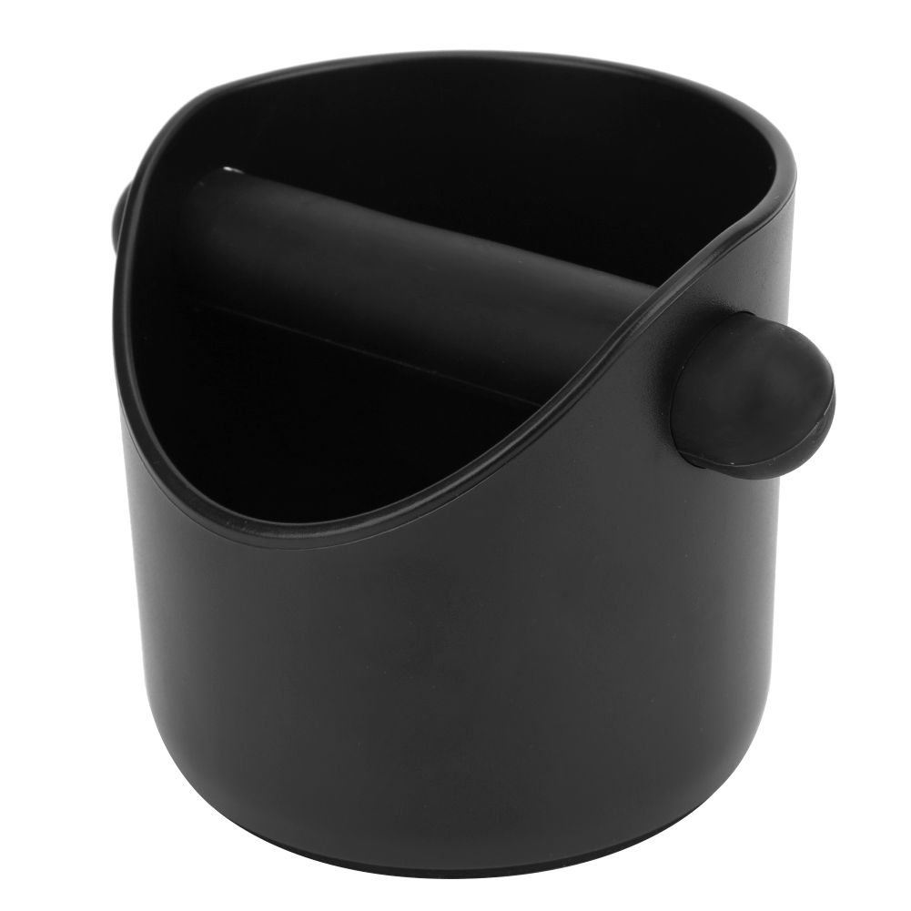 Coffee Knock Box Anti-Slip Coffee Slag Grounds Bucket with Rubber Bar Coffee view 3