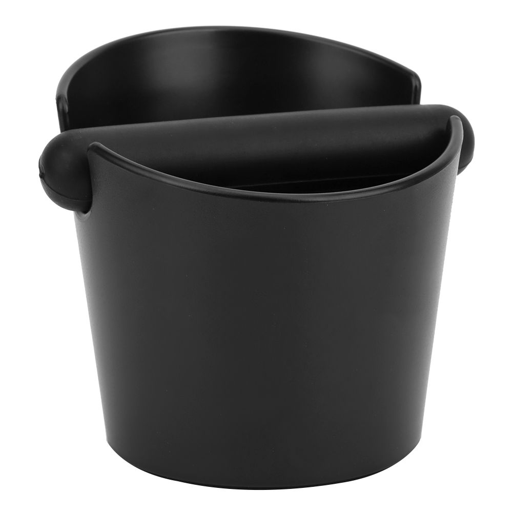 Coffee Knock Box Anti-Slip Coffee Slag Grounds Bucket with Rubber Bar Coffee