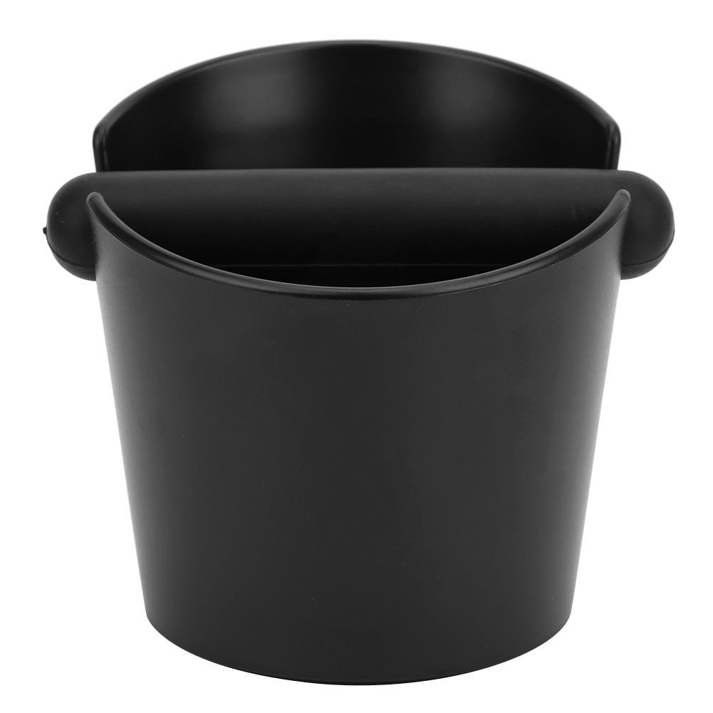Coffee Knock Box Anti-Slip Coffee Slag Grounds Bucket with Rubber Bar Coffee view 2