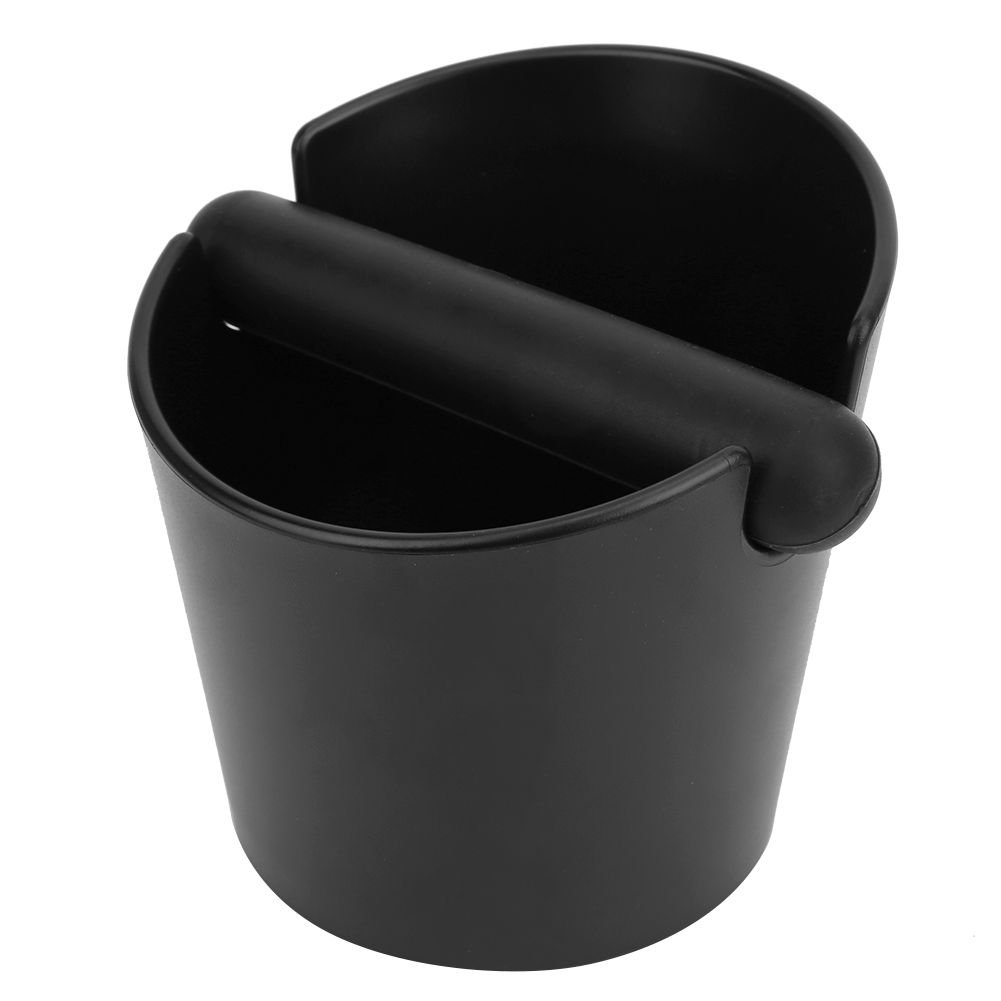 Coffee Knock Box Anti-Slip Coffee Slag Grounds Bucket with Rubber Bar Coffee view 3