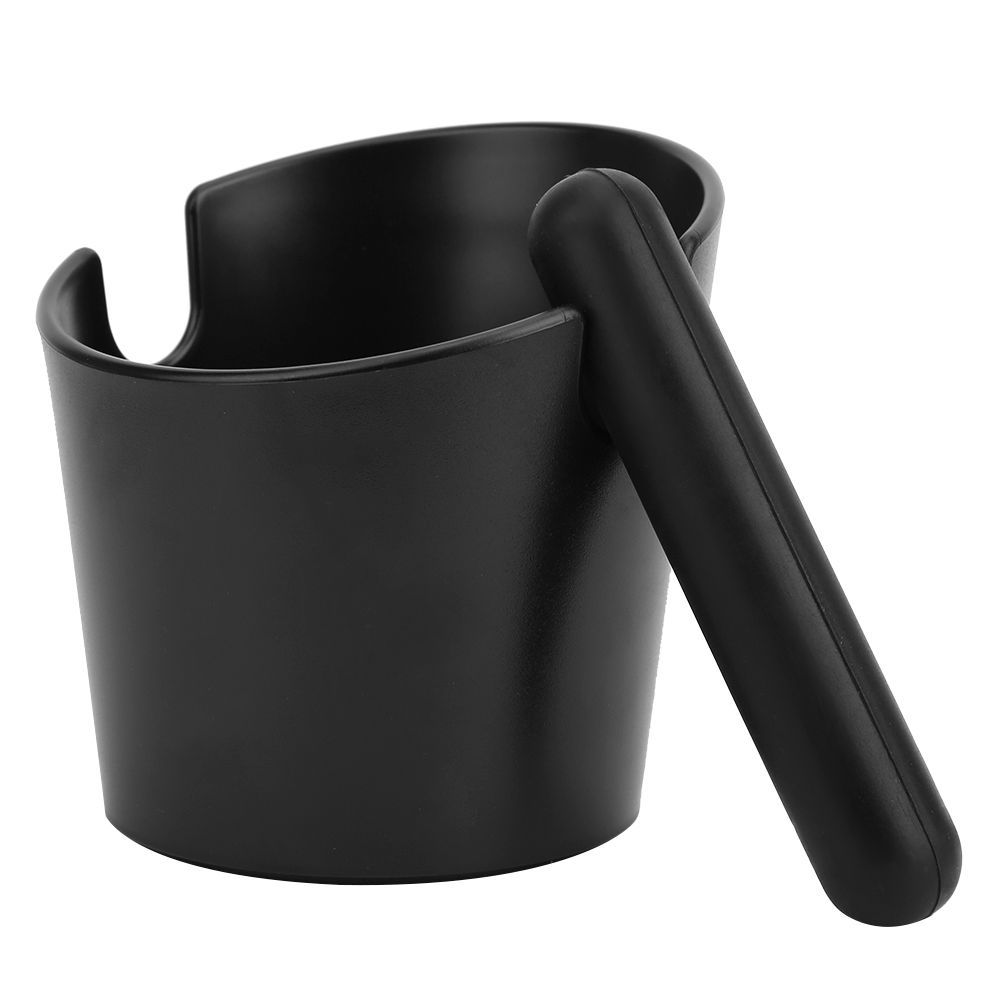 Coffee Knock Box Anti-Slip Coffee Slag Grounds Bucket with Rubber Bar Coffee view 4