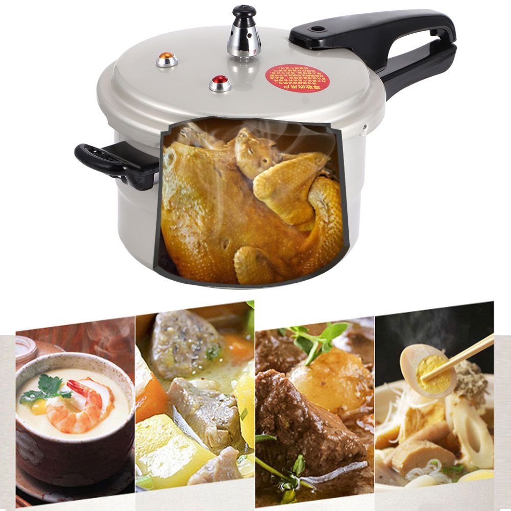 Explosion Proof Household Pressure Cooker with Steaming Layer for Gas Electric view 6