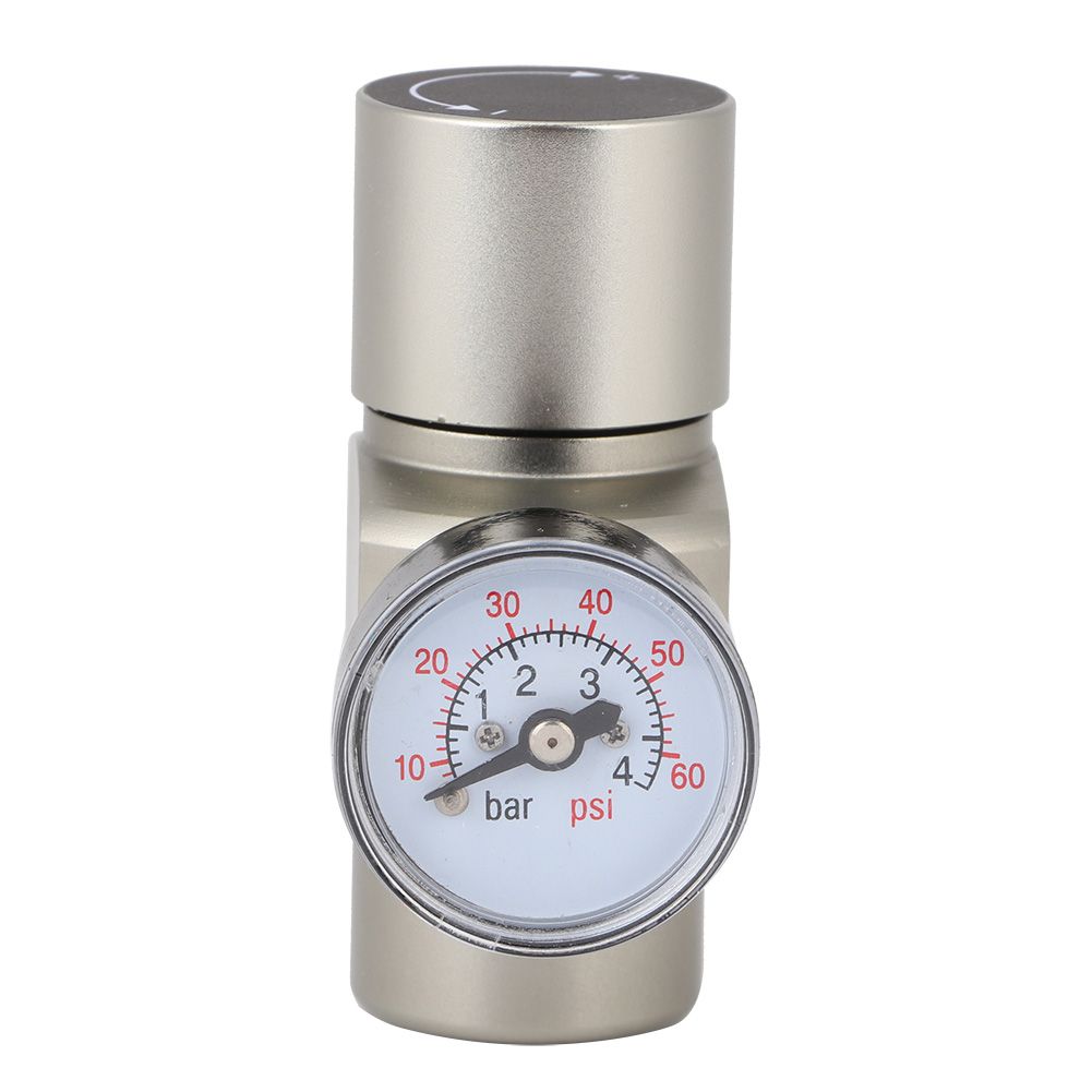 3/8in Quick Connector CO2 Mini Regulator Pressure Gauge for Soda Container view 4