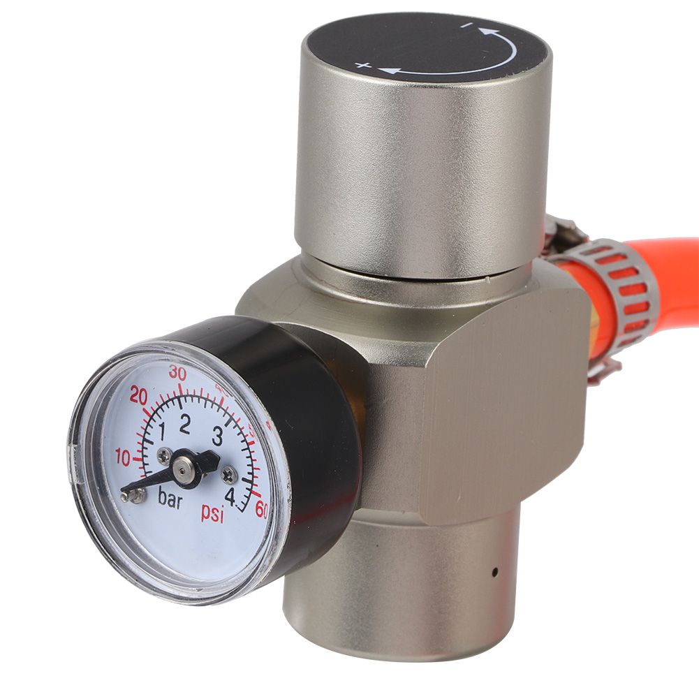 Tr21x4 CO2 Mini Gas Regulator Keg Adapter Pressure Gauge Charger Kit Soda view 8