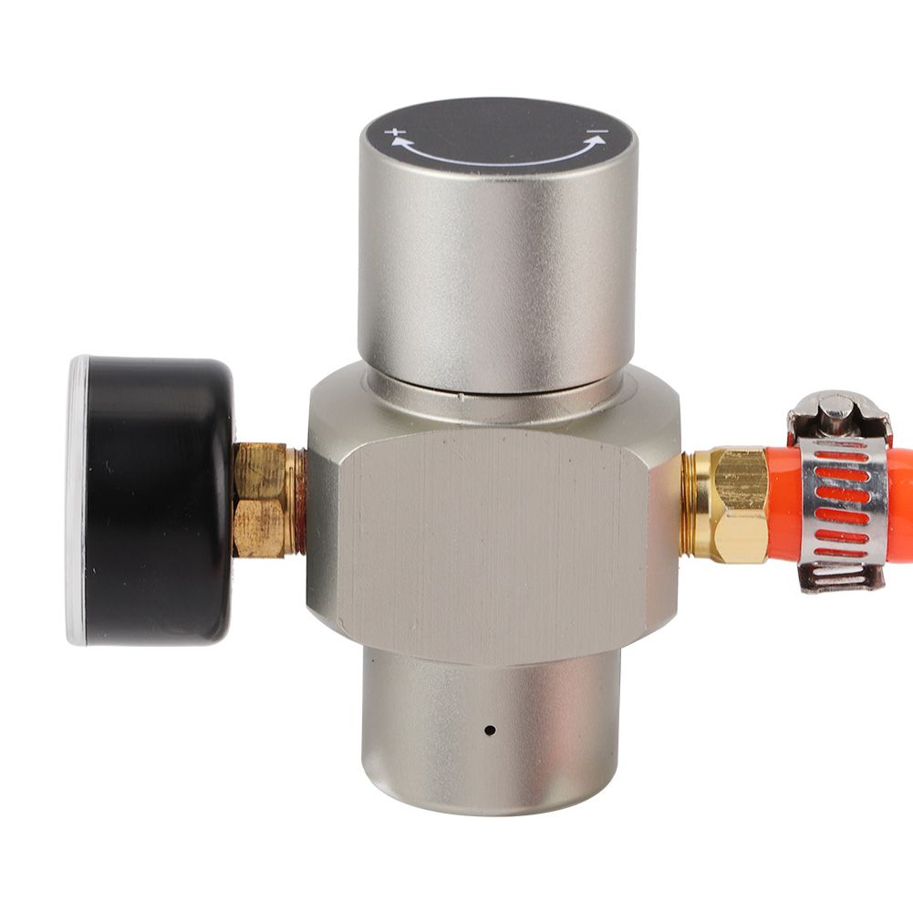 Tr21x4 CO2 Mini Gas Regulator Keg Adapter Pressure Gauge Charger Kit Soda view 9