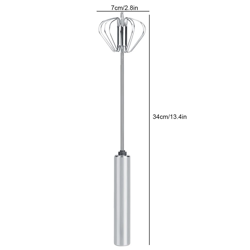 Household Stainless Steel Semi Automatic Egg Beater Cream Mixer Blender view 9