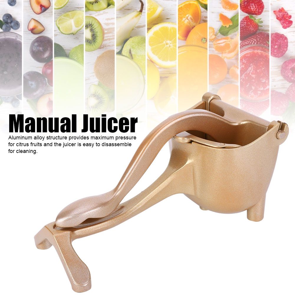 Aluminum Alloy Portable Household Manual Orange Lemon Squeezer Juicer view 7