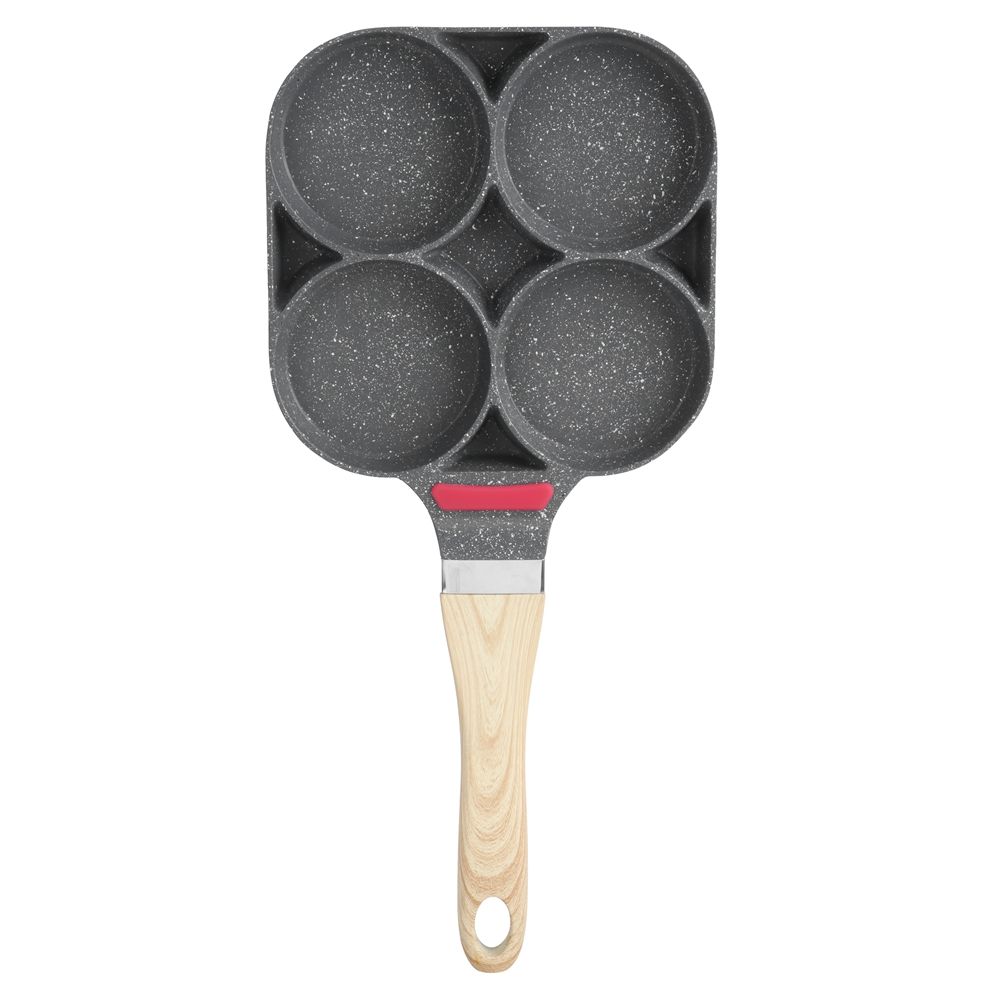 Kitchen Breakfast Pancake Cooking Pan Aluminum Frying Pan Mold for Egg view 3