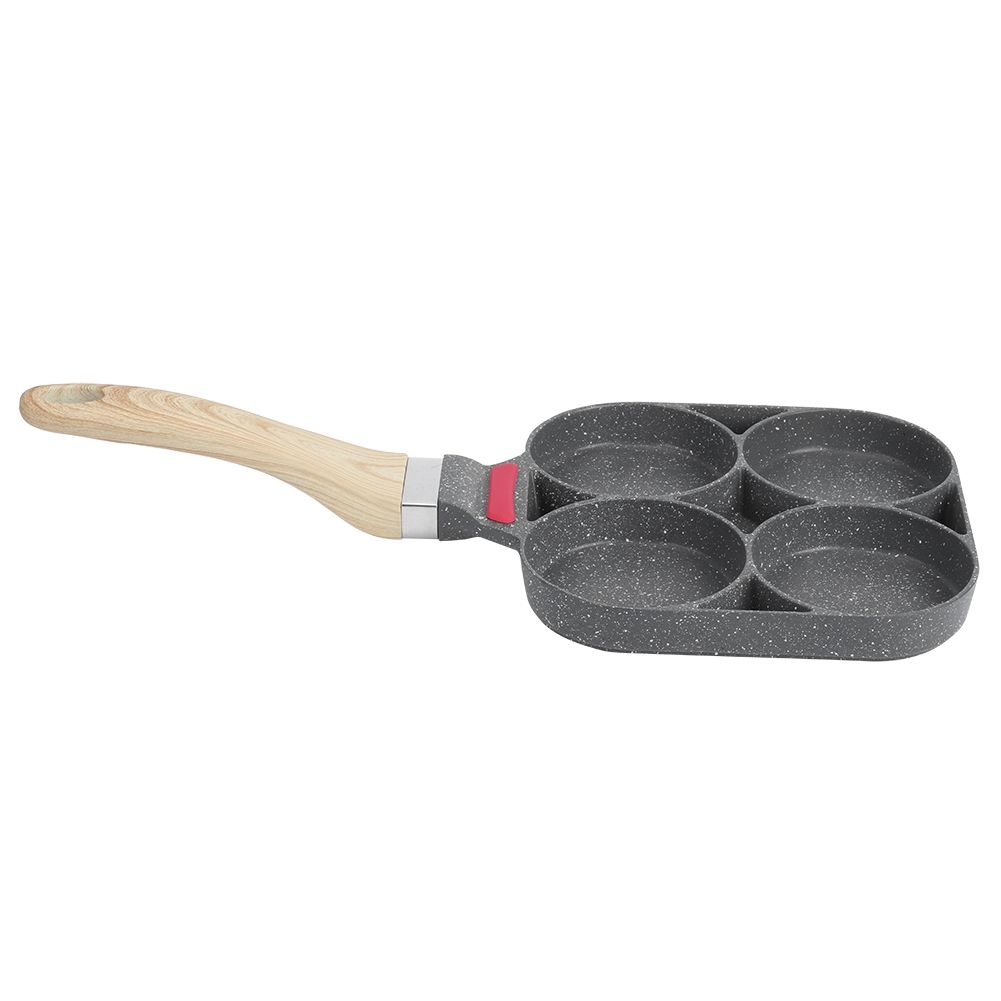 Kitchen Breakfast Pancake Cooking Pan Aluminum Frying Pan Mold for Egg view 4