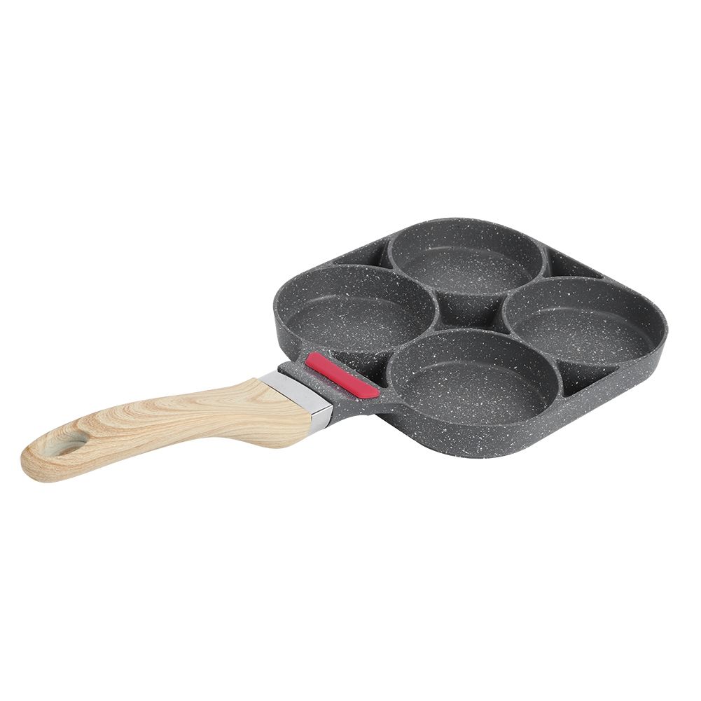 Kitchen Breakfast Pancake Cooking Pan Aluminum Frying Pan Mold for Egg view 5