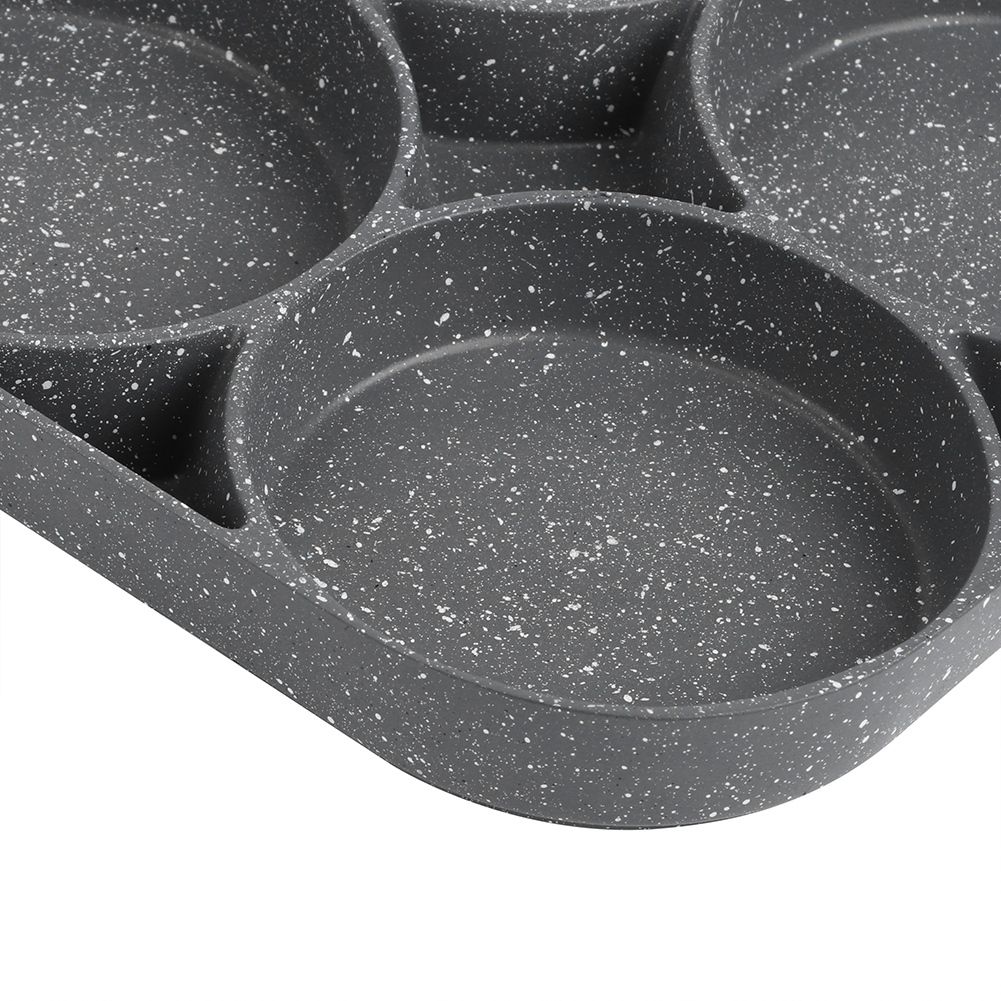 Kitchen Breakfast Pancake Cooking Pan Aluminum Frying Pan Mold for Egg view 8
