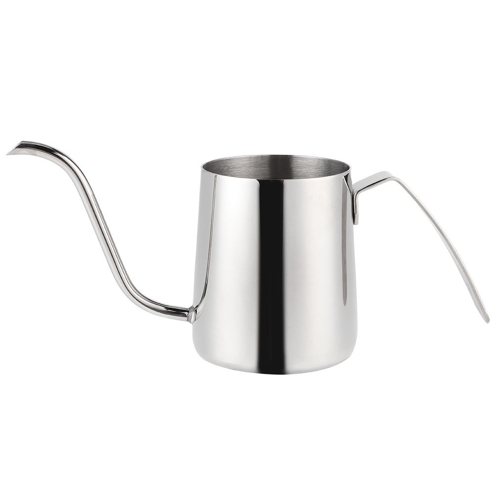 250ml Stainless Steel Coffee Pot Long Spout Kettle with Handle for Home Coffee view 2