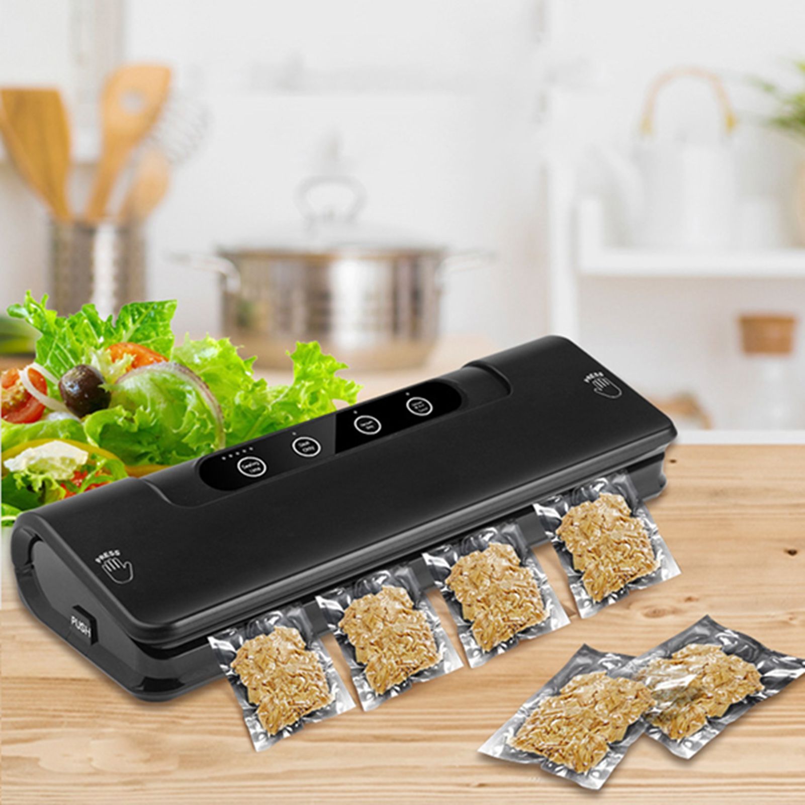 Vacuum Sealer Machine Automatic Food Sealer Food Savers Home KitchenEU Plug view 4