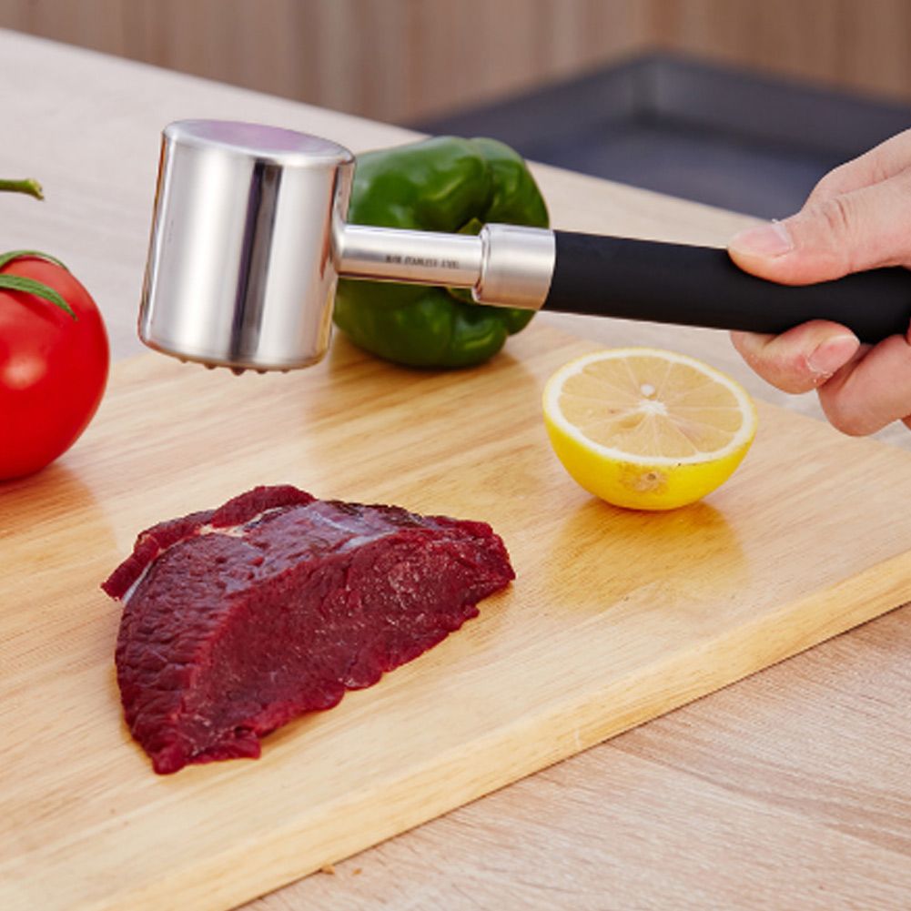 Portable Double-Sided Household Meat Tenderizer Steak Meat Hammer Kitchen view 6