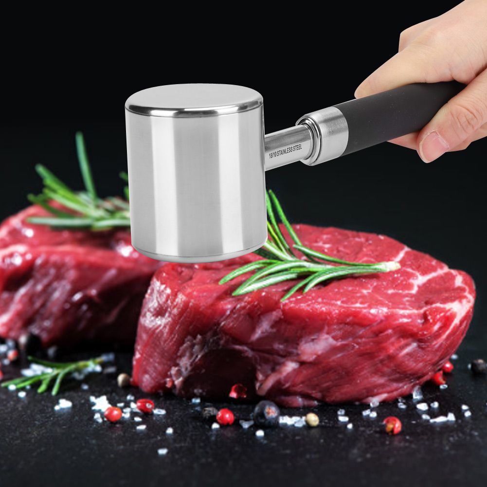 Portable Double-Sided Household Meat Tenderizer Steak Meat Hammer Kitchen view 8