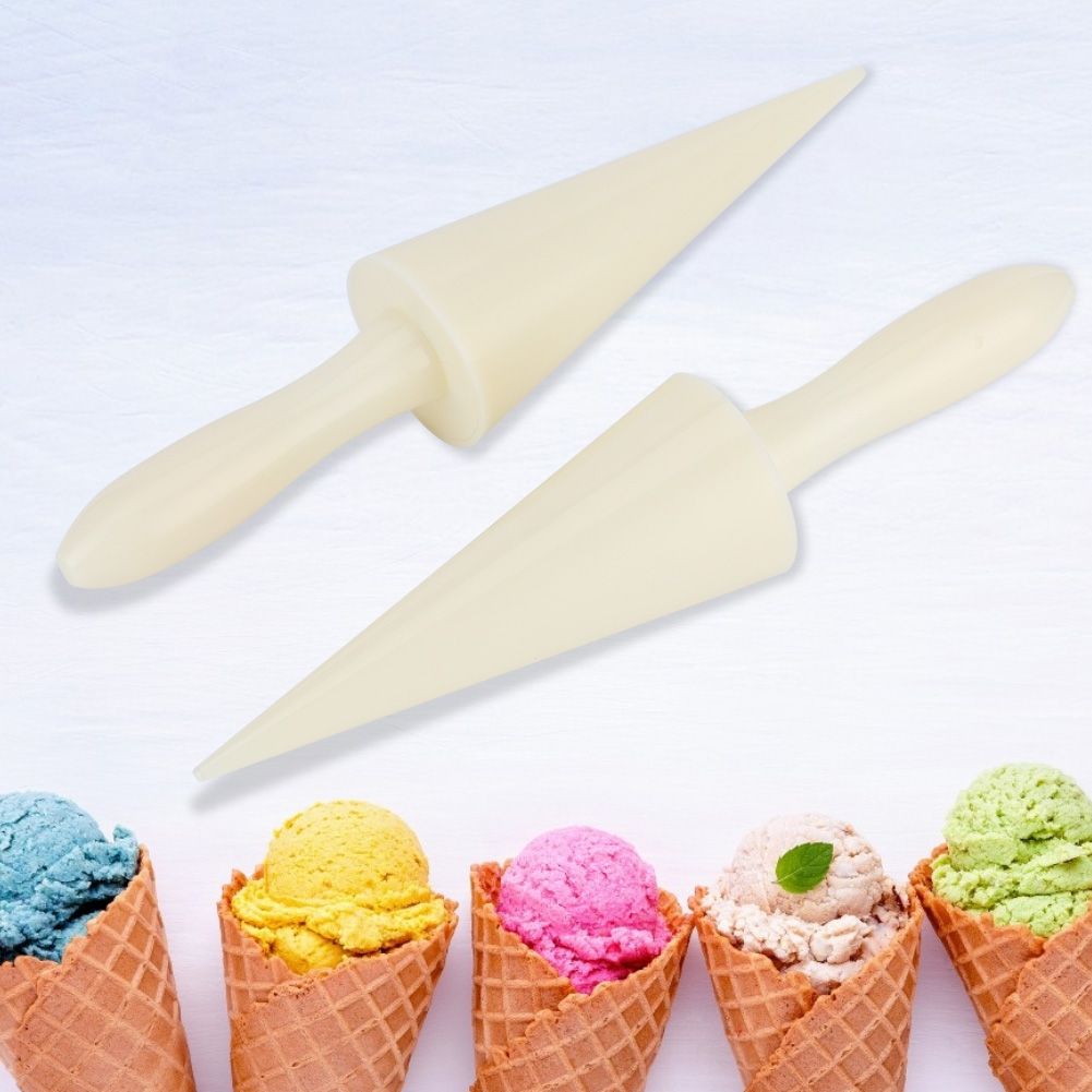 2Pcs Ice Cream Cone Mold Egg Roll DIY Mold Kitchen Cooking Baking Decorating view 3
