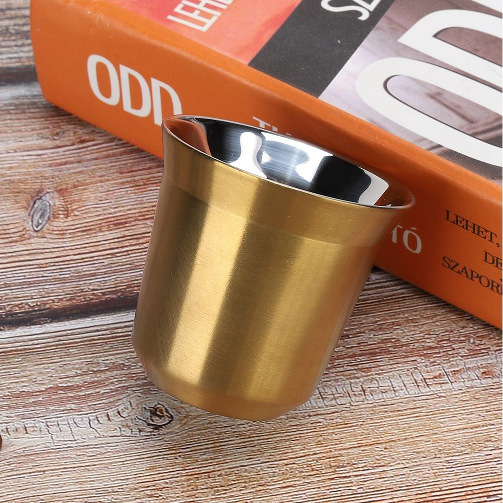 304 Stainless Steel Heat Insulated Double Layer Coffee Cup Mug for Home Coffee view 4