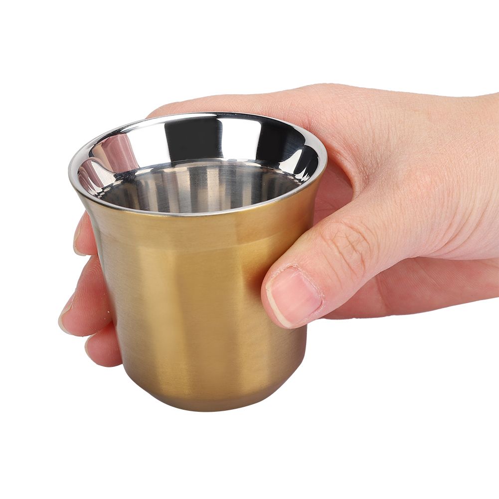304 Stainless Steel Heat Insulated Double Layer Coffee Cup Mug for Home Coffee view 8