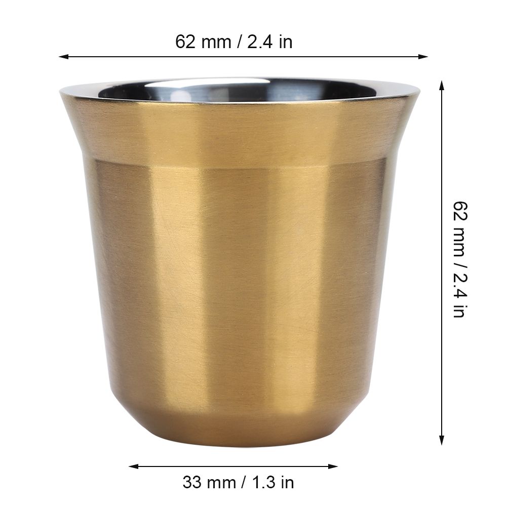 304 Stainless Steel Heat Insulated Double Layer Coffee Cup Mug for Home Coffee view 10