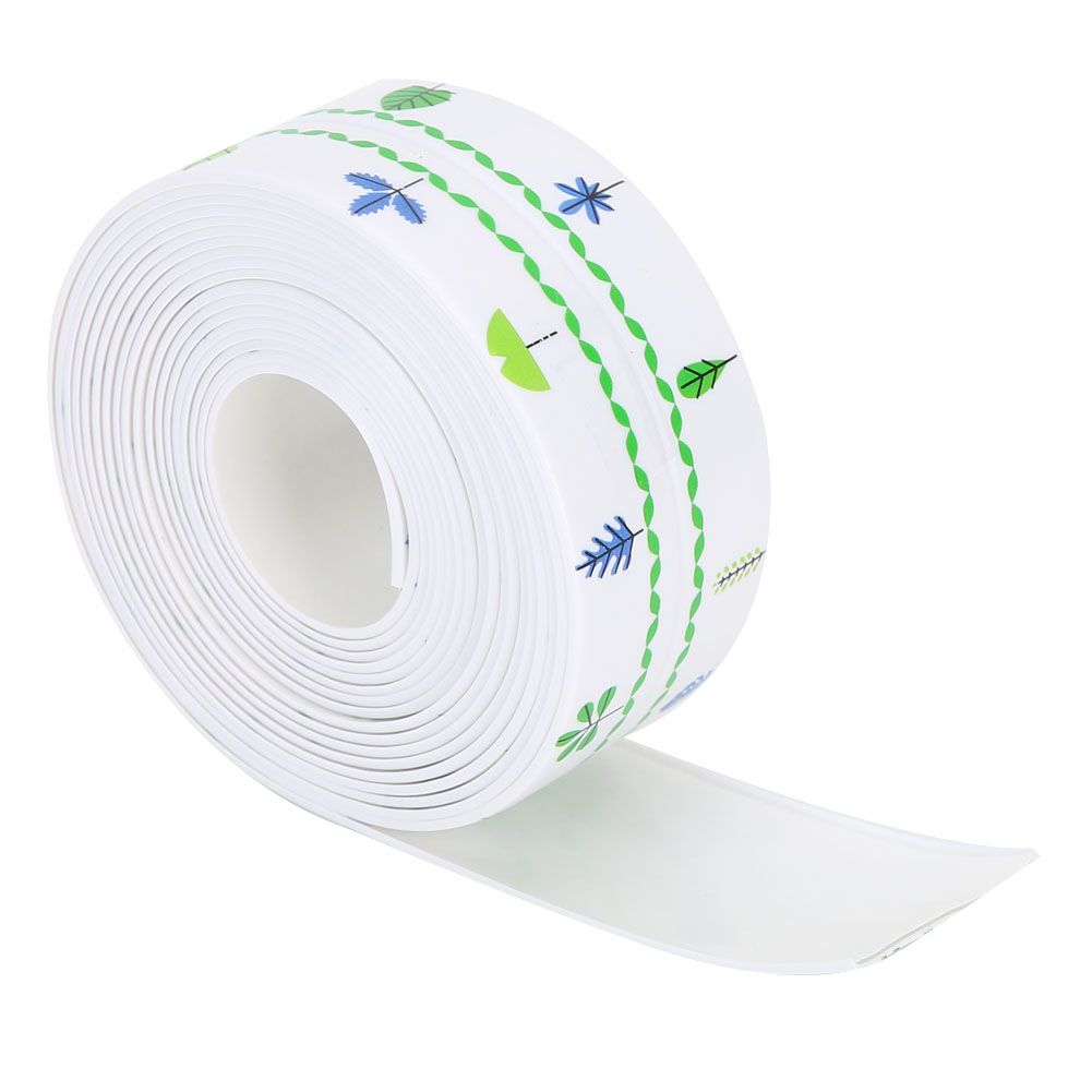 PVC Gaps Waterproof Sealing Strip Stovetop Toilet Self Adhesive Tape for view 3