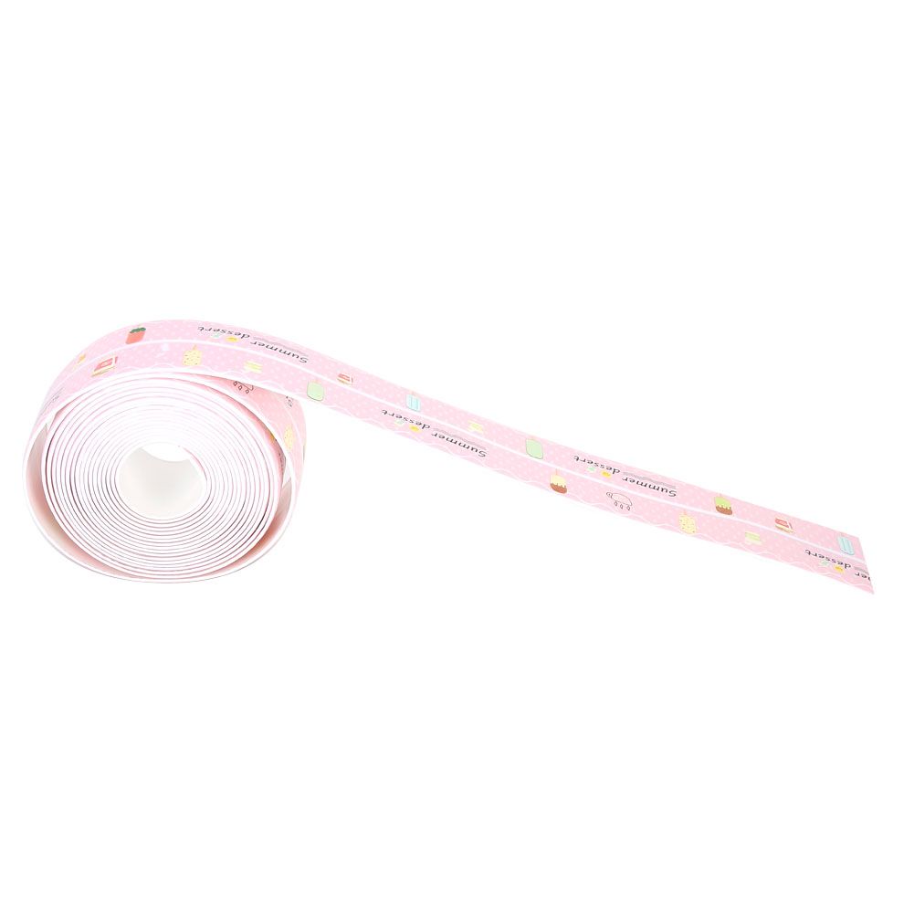 PVC Gaps Waterproof Sealing Strip Stovetop Toilet Self Adhesive Tape for view 4