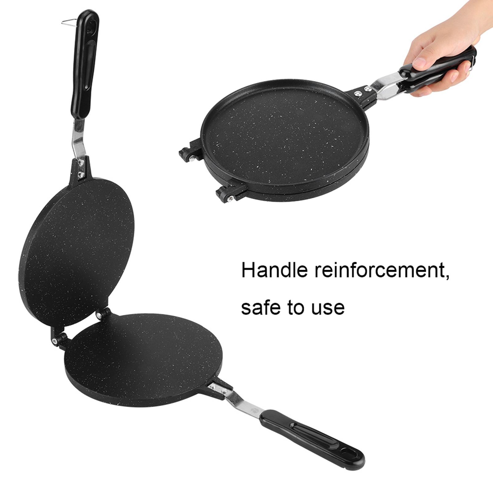 Household Round Shape Eggs Roll Maker Waffle Baking Mold Kitchen Baking Tool view 11