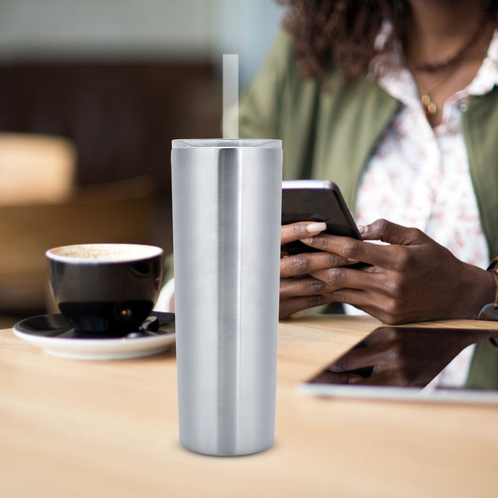 20oz Stainless Steel Travel Cup Water Mug with Lid for Coffee Tea Beverages