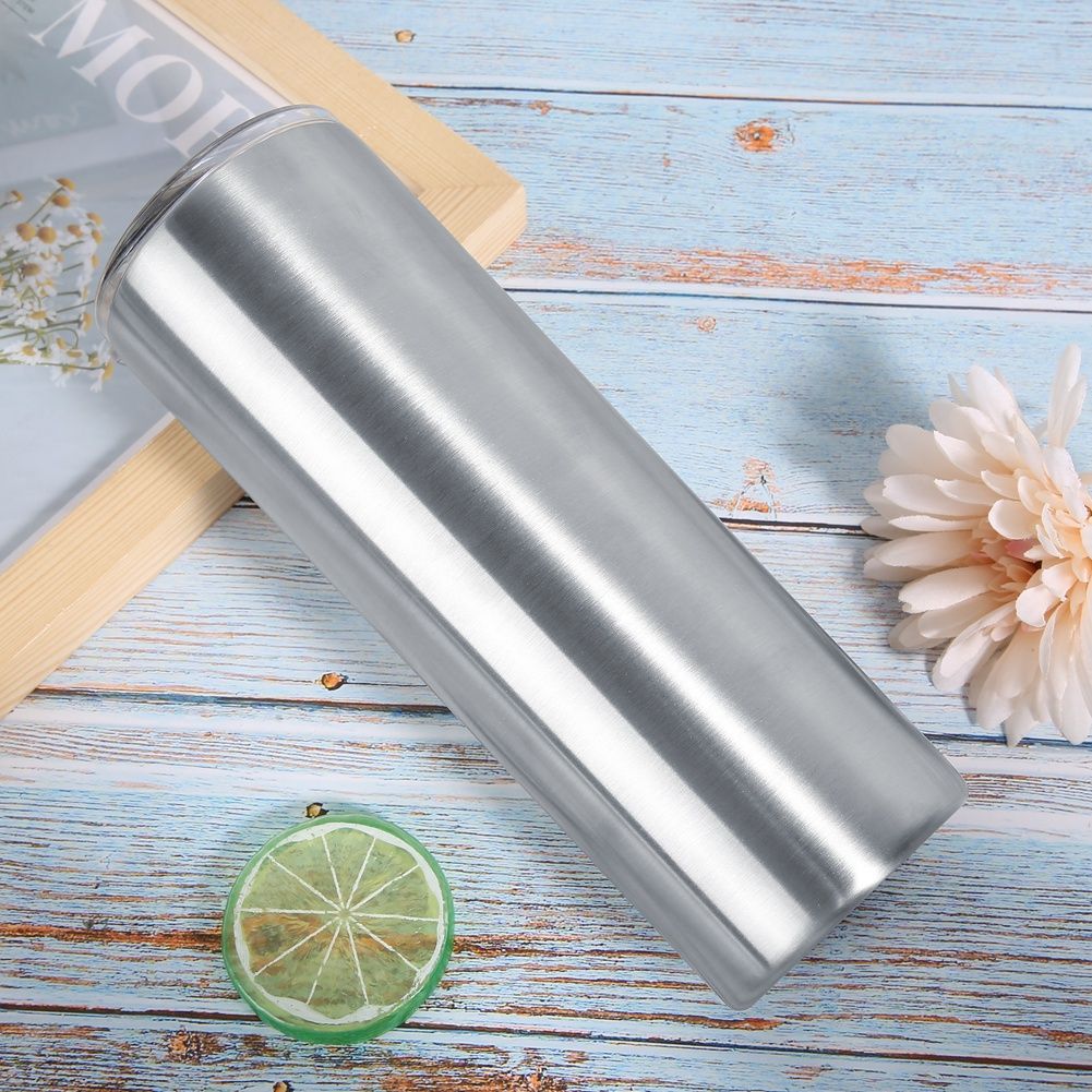20oz Stainless Steel Travel Cup Water Mug with Lid for Coffee Tea Beverages view 4
