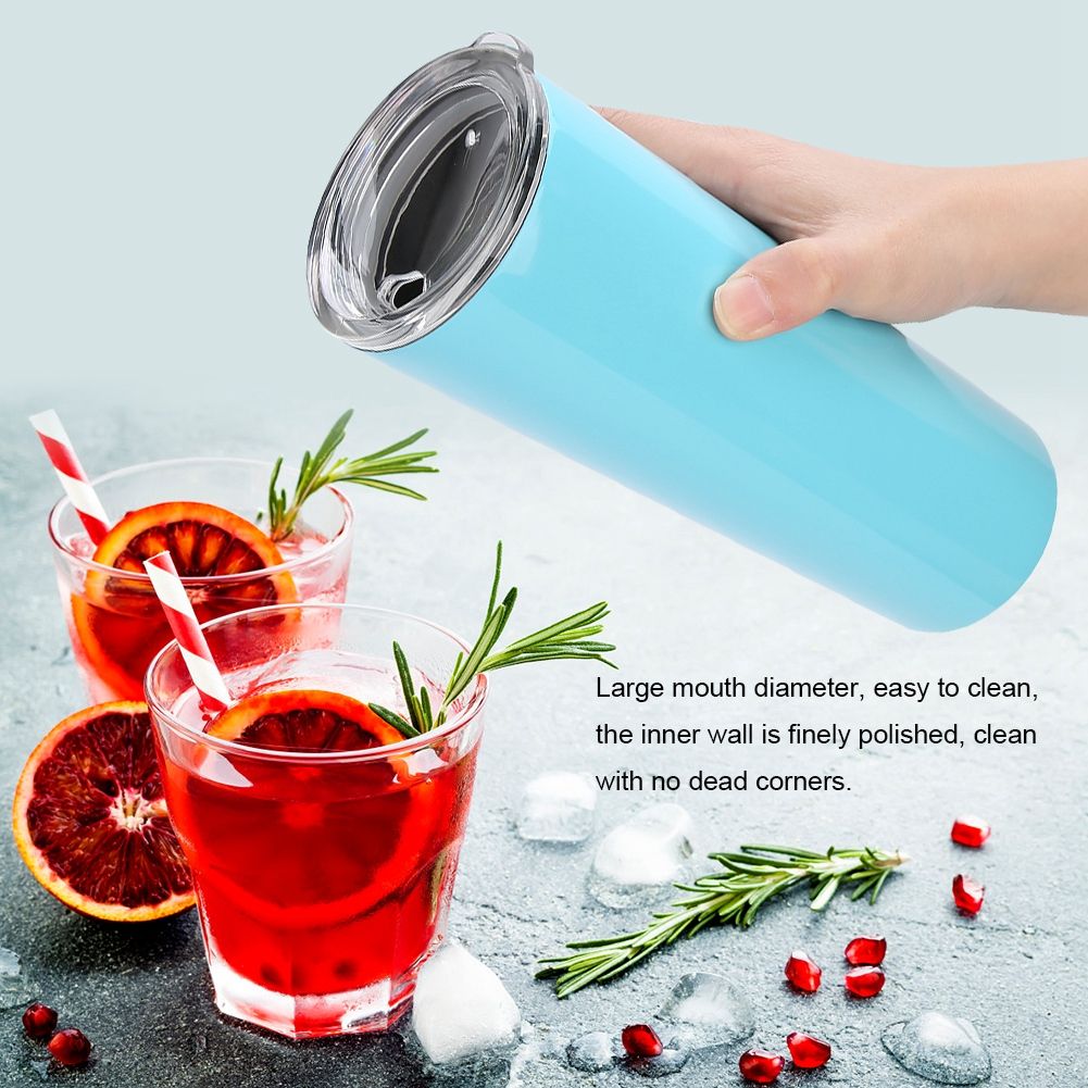 20oz Stainless Steel Travel Cup Water Mug with Lid for Coffee Tea Beverages view 11