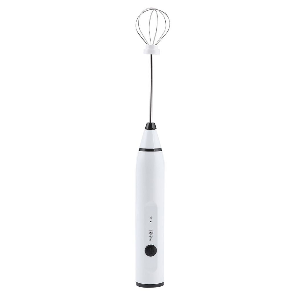Rechargeable Milk Frother Electric Coffee Mixer Handheld Egg Beater Household view 3