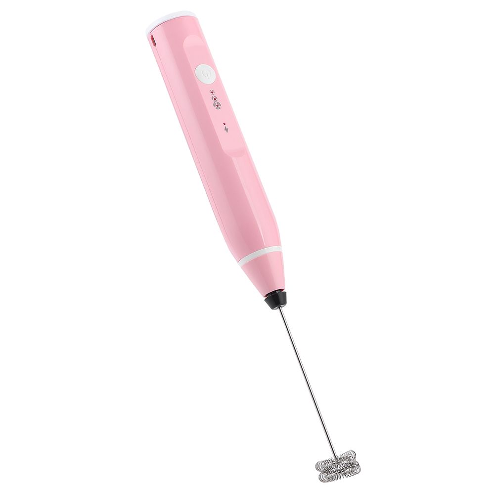 Rechargeable Milk Frother Electric Coffee Mixer Handheld Egg Beater Household view 3