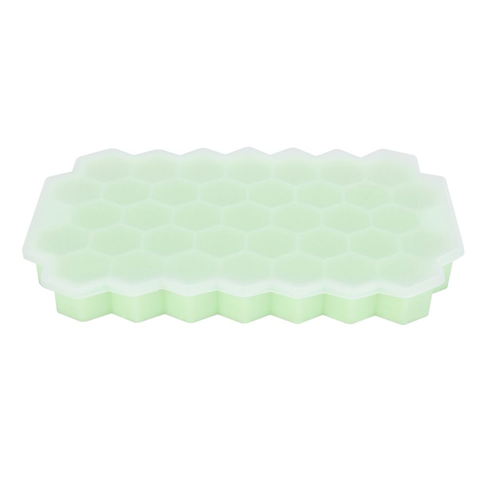 37 Grids Flexible Silicone Ice Trays Ice Cubes Mold with Lid for Kitchen DIY view 5