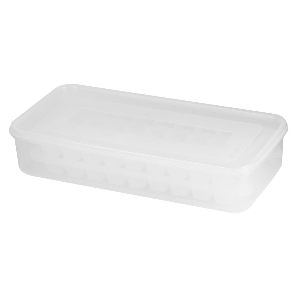 Food Grade Household Kitchen DIY Ice Cubes Mold Tray Ice Maker with Storage view 3