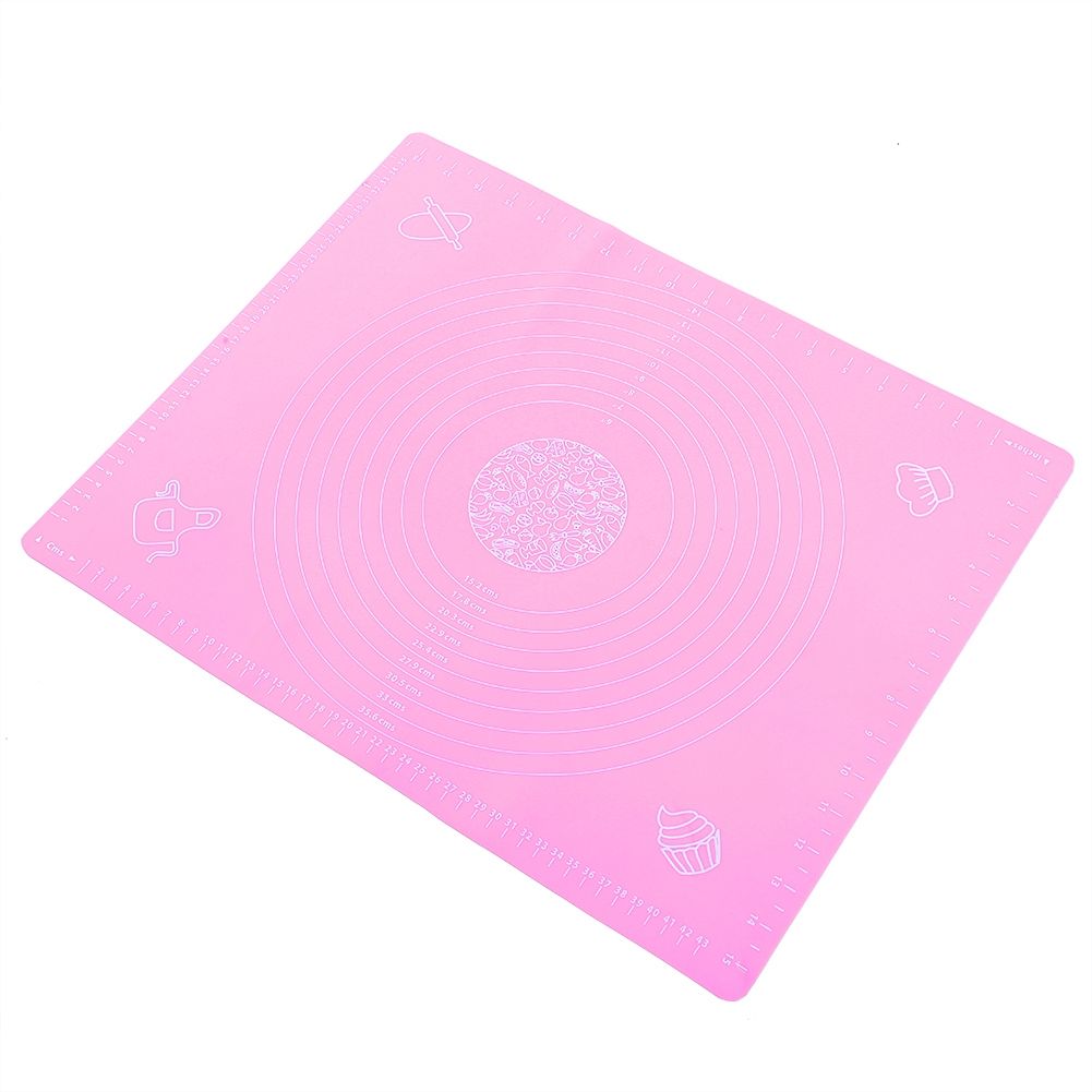 Kitchen Thicken Silicone Rolling Dough Pad Baking Mat with Scales DIY Baking view 4