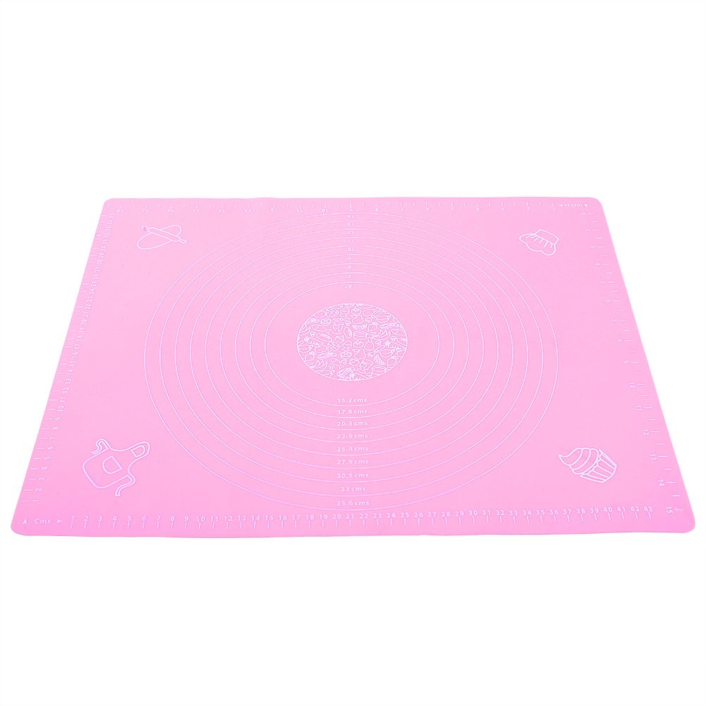 Kitchen Thicken Silicone Rolling Dough Pad Baking Mat with Scales DIY Baking view 5