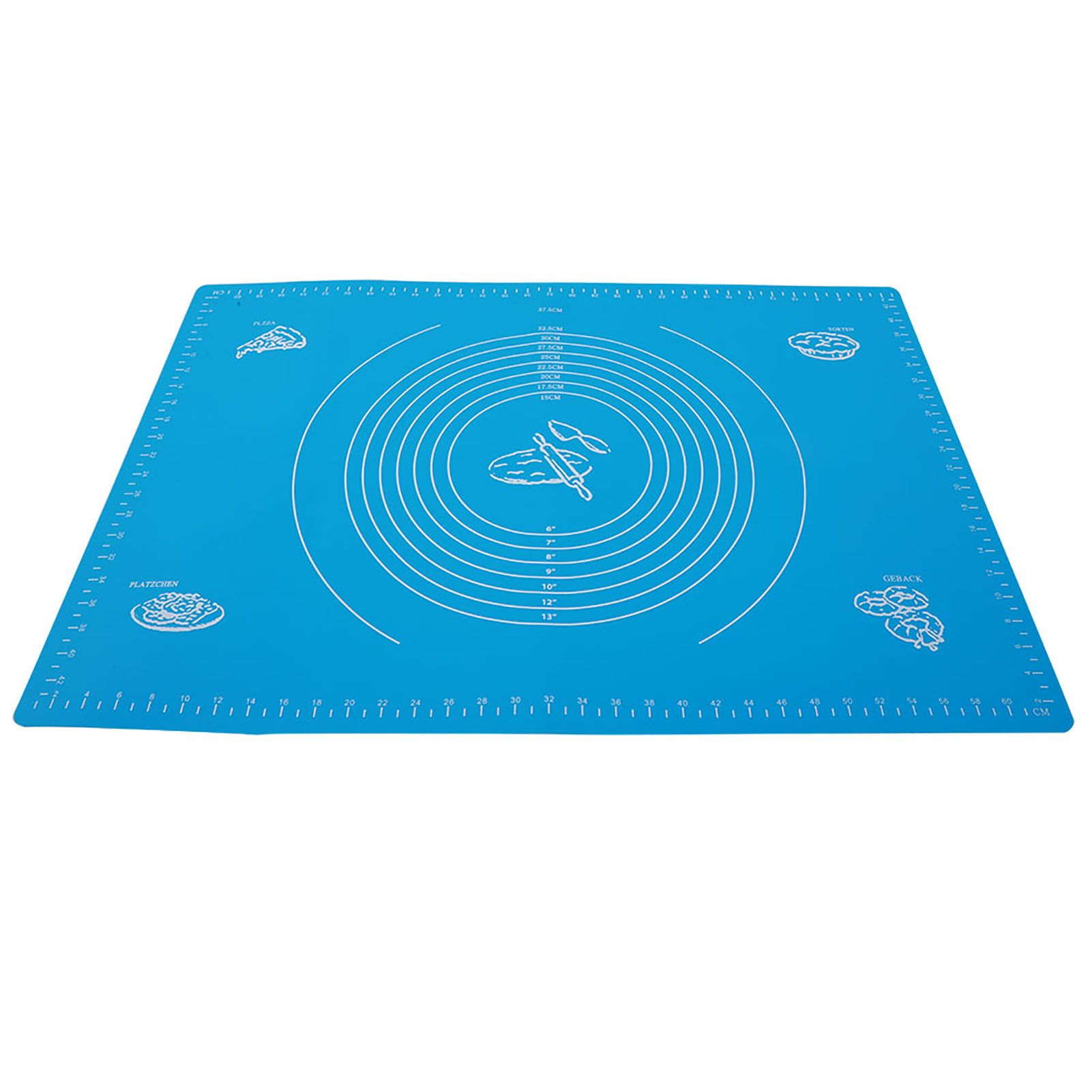 Household Silicone Non-Stick Baking Mat with Scales Rolling Dough Pad Kitchen view 4