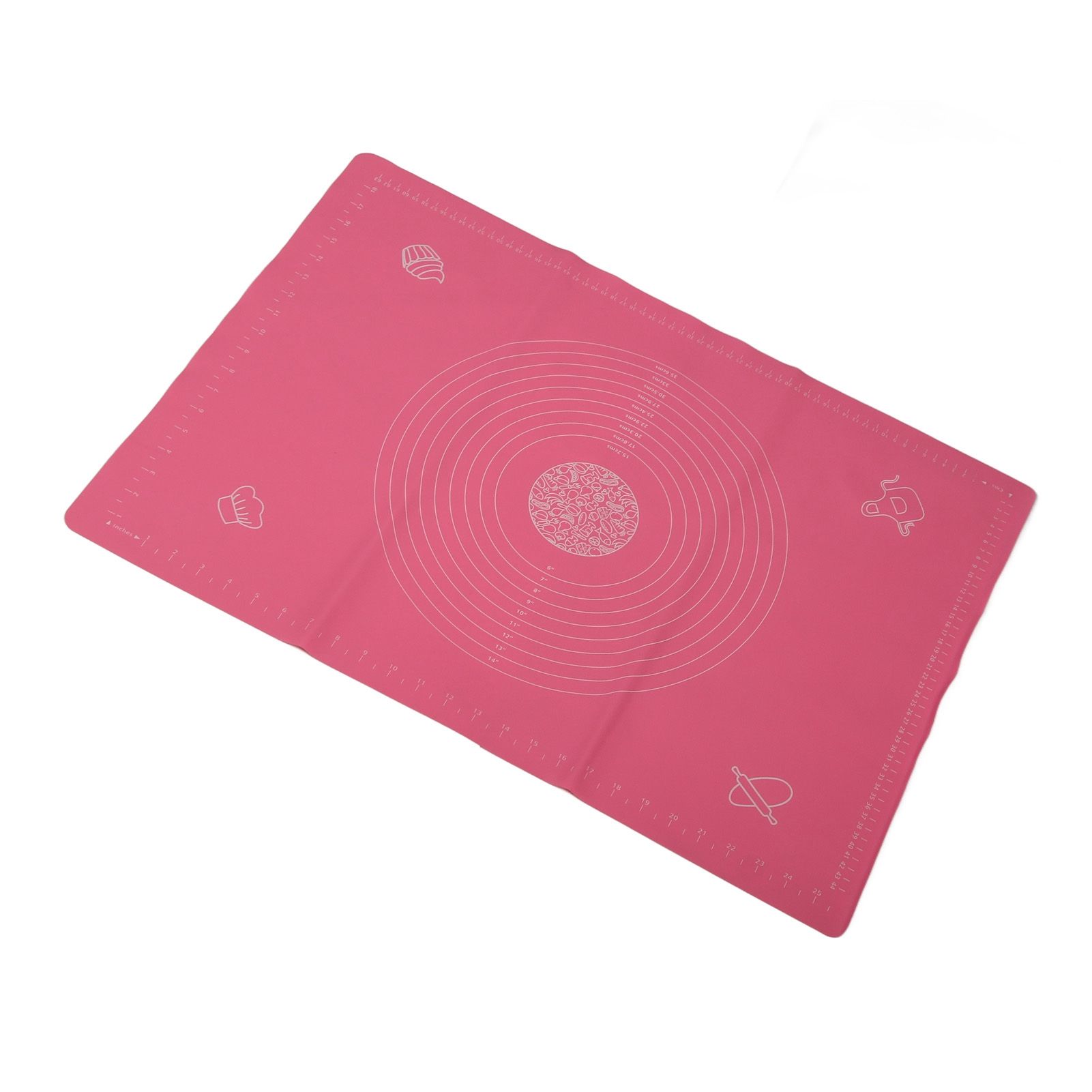 Silicone Non-Stick Rolling Kneading Dough Pad Mat with Scales Kitchen Baking view 5