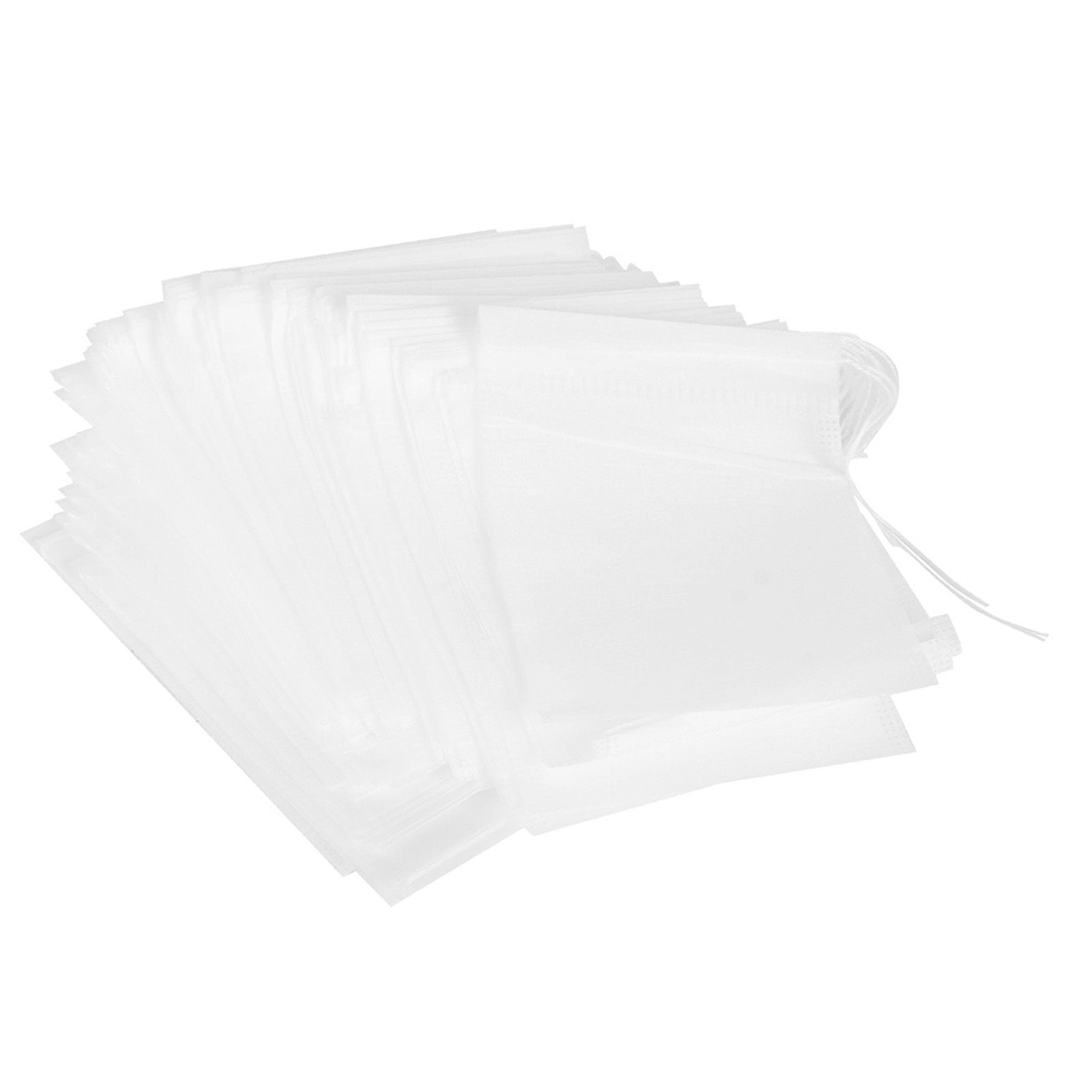100Pcs 7x9cm Disposable Safe Tea Bags Tea Leaves Filter Strainer Infuser Bag view 2