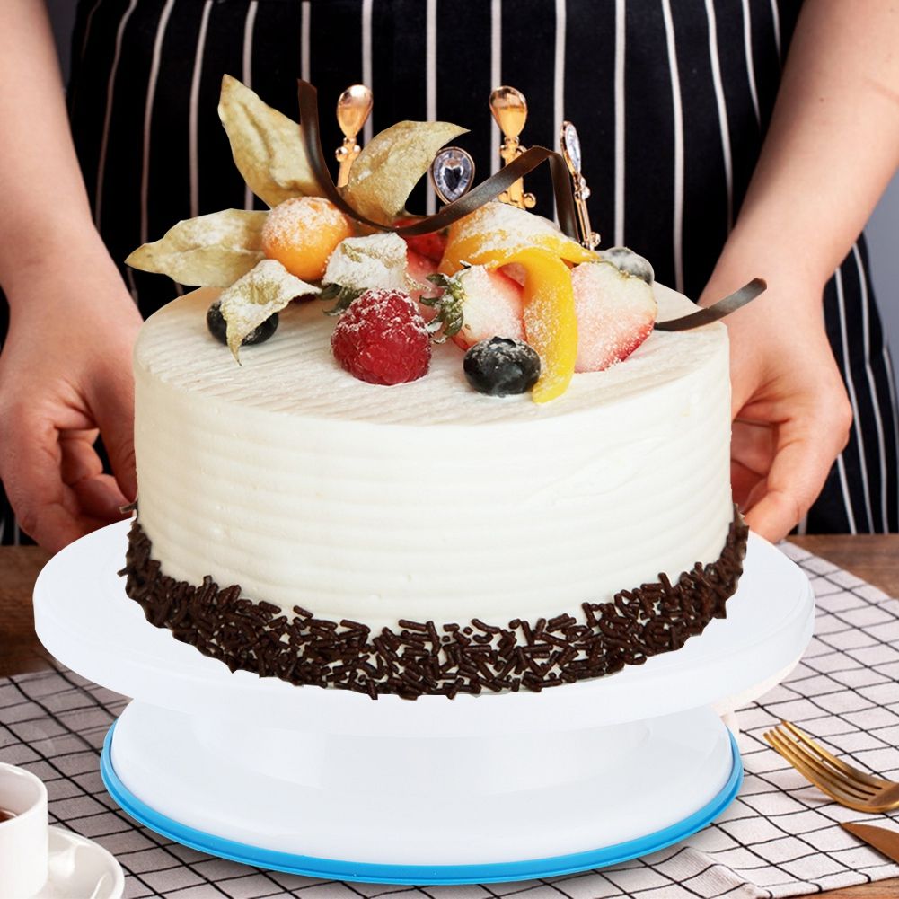 6Pcs/Set Kitchen Cake Decorating Turntable Cake Rotating Display Stand with view 4