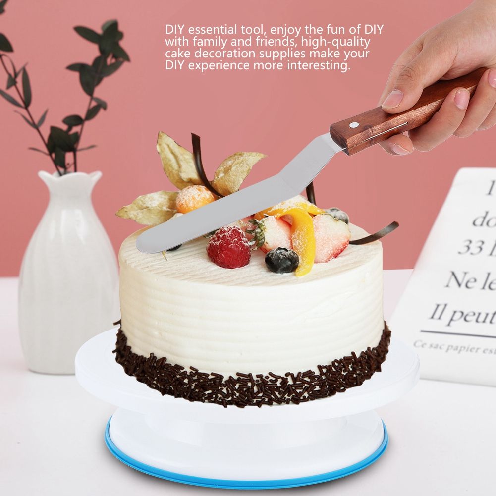 6Pcs/Set Kitchen Cake Decorating Turntable Cake Rotating Display Stand with view 8