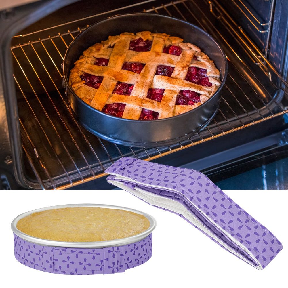 Household DIY Cake Baking Tray Mold Protection Strap Strips Bakeware Kitchen