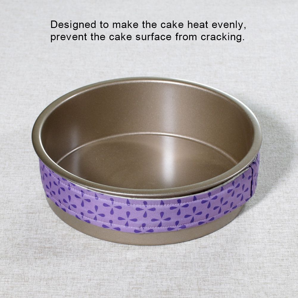 Household DIY Cake Baking Tray Mold Protection Strap Strips Bakeware Kitchen view 10