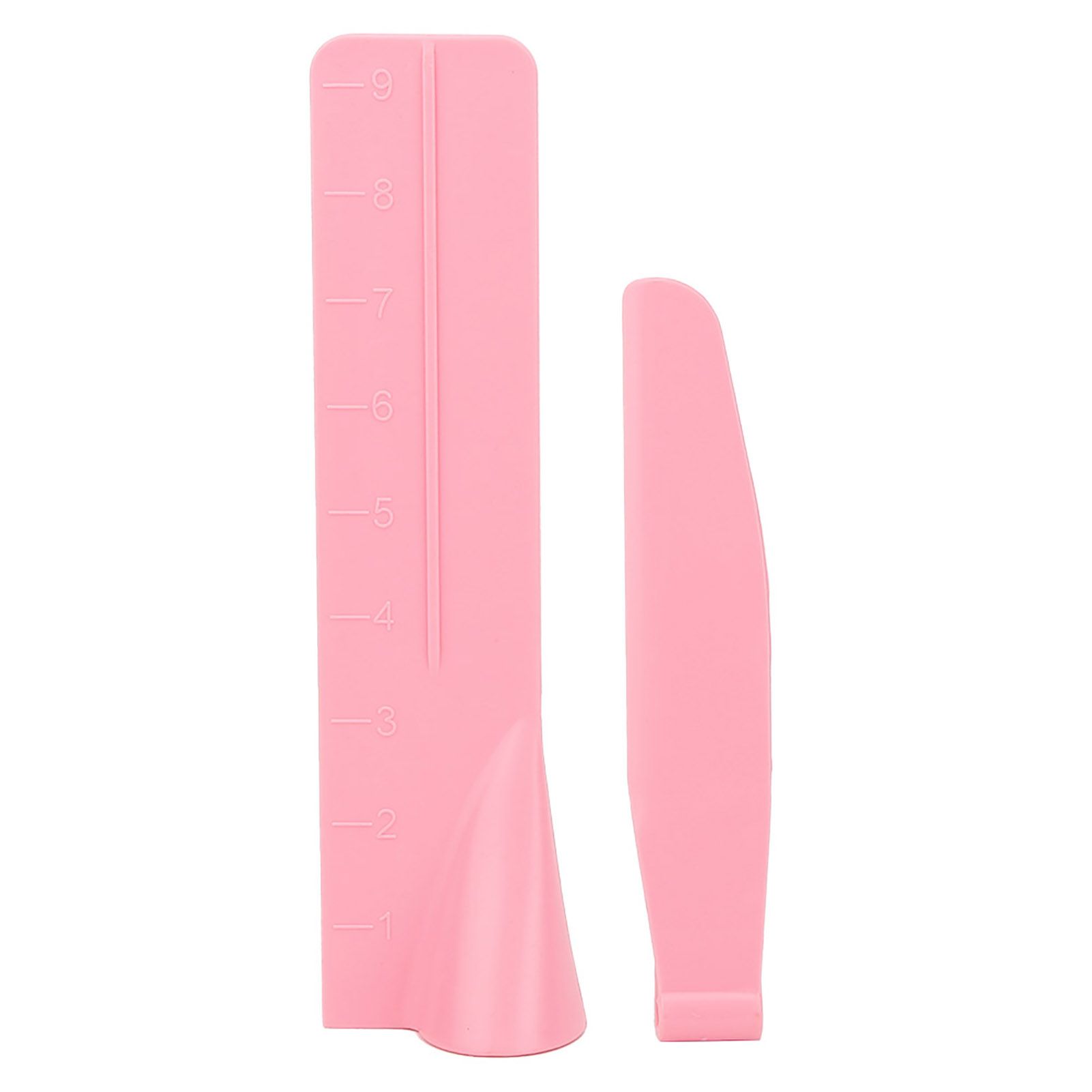 1 Set of Adjustable Height Cream Scraper Cake Gauge with Scale Kitchen view 2